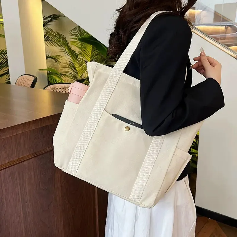 Bag Female College Students Class Casual Canvas Bag