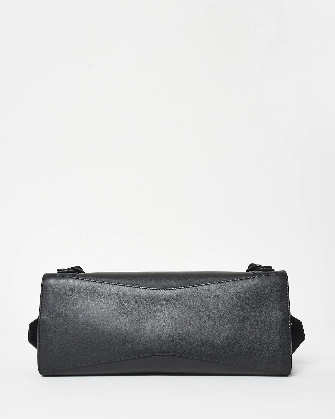 Balenciaga Black On Black Leather Neo Classic City Bag