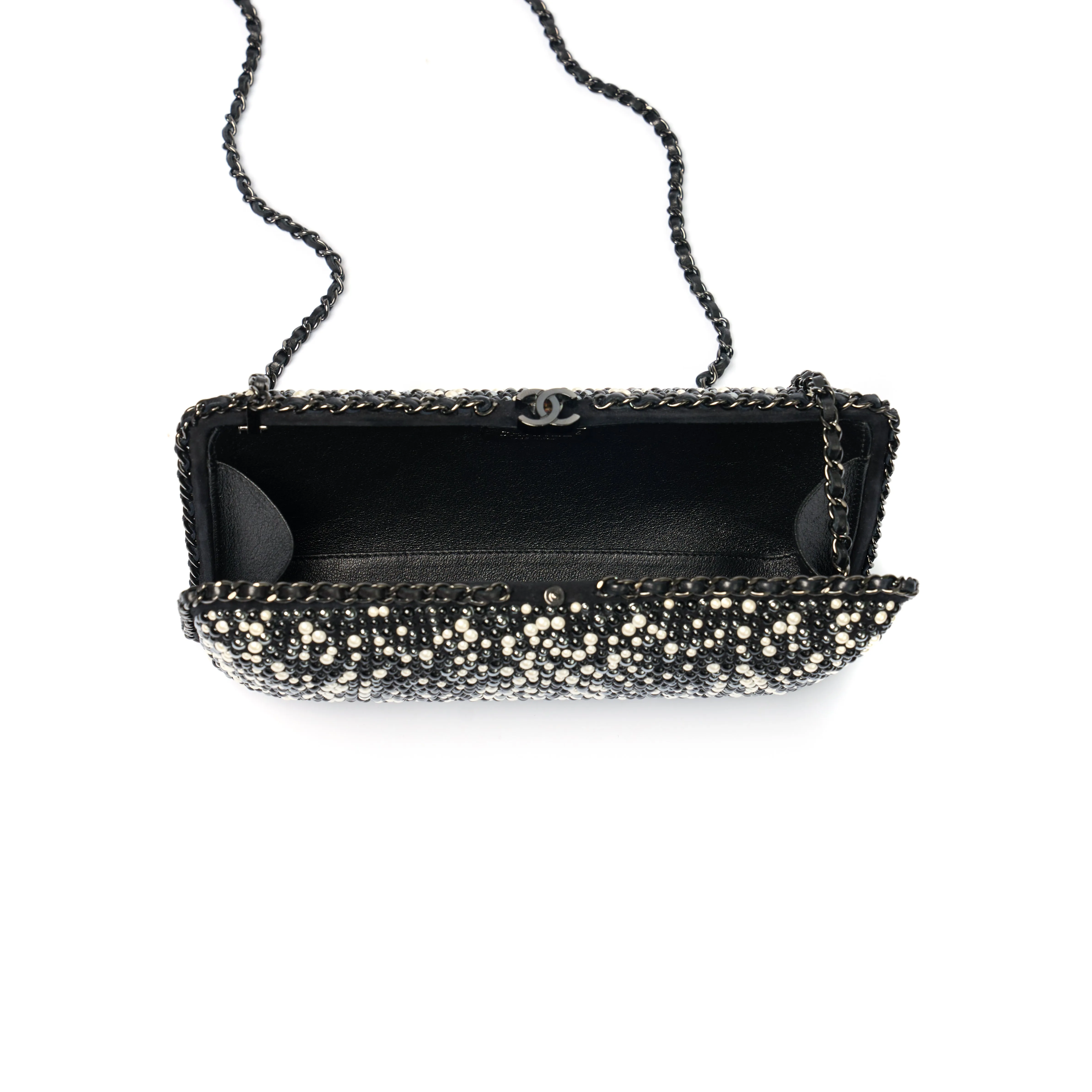 Beaded Pearl Clutch