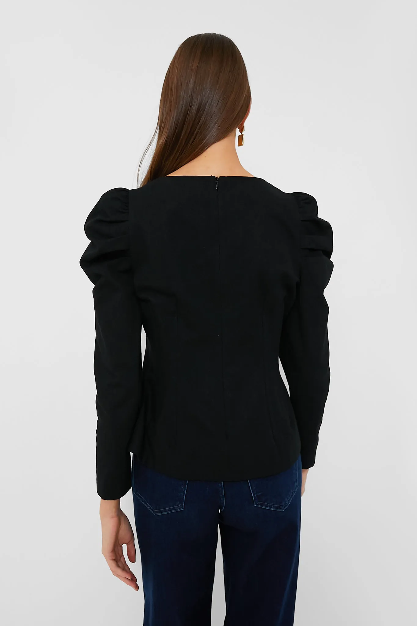 Black Calla Blouse