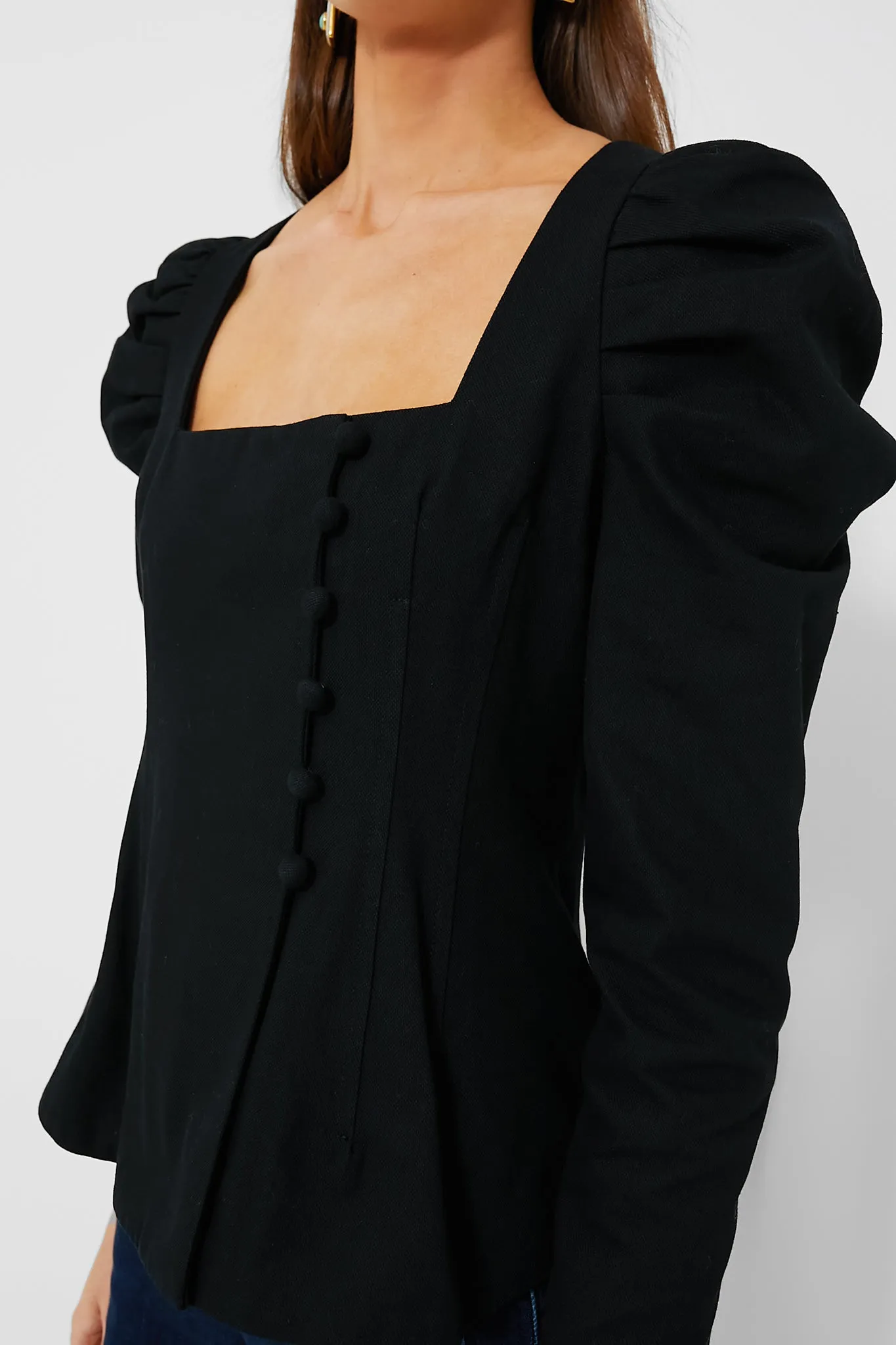 Black Calla Blouse