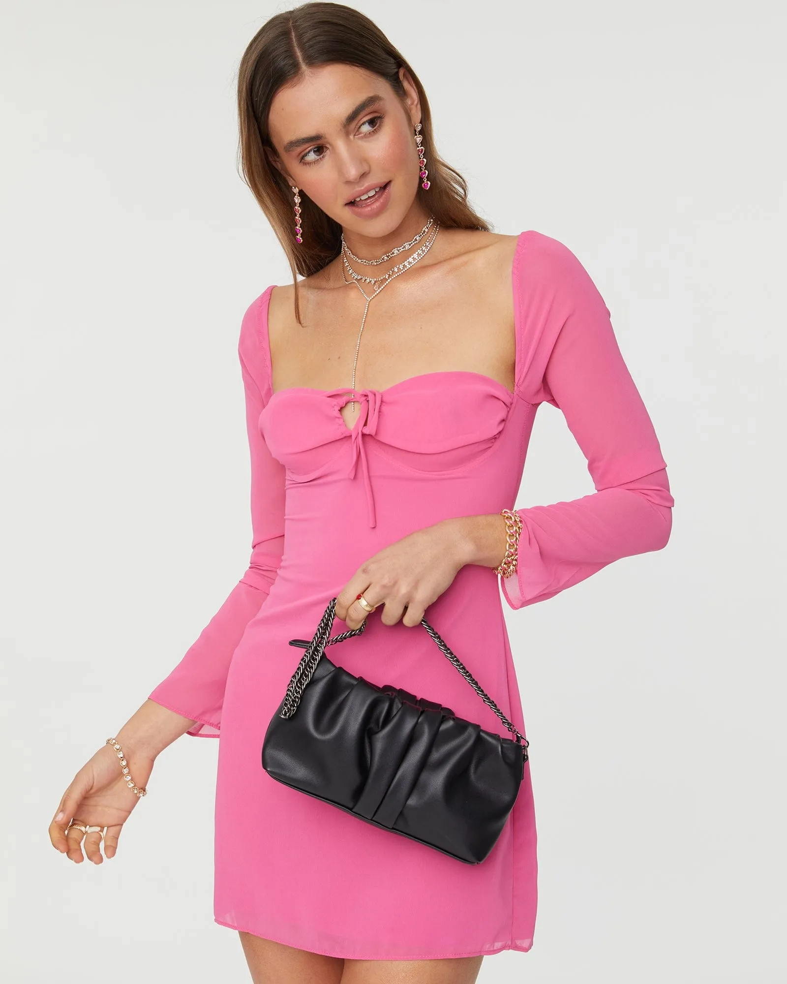 Black Lilyana Shoulder Bag