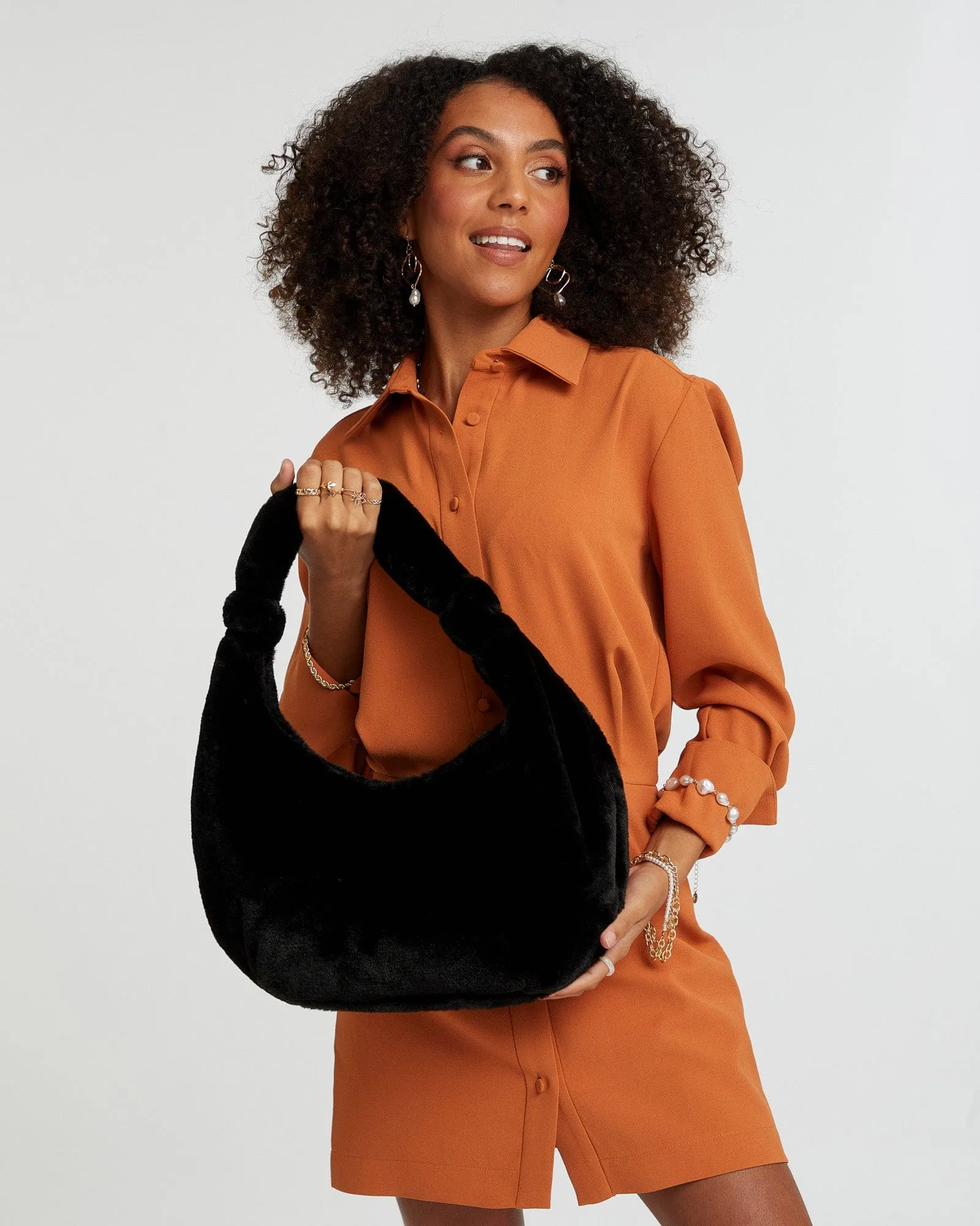 Black Neha Shoulder Bag