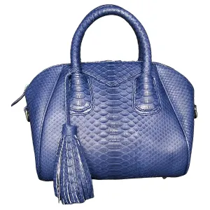 Blue Satchel Bag