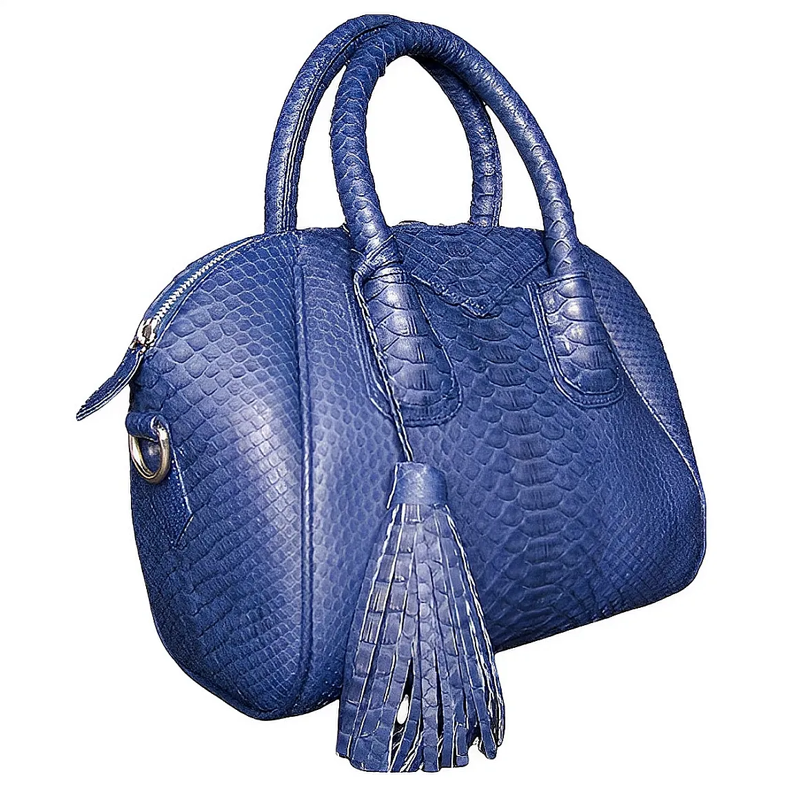 Blue Satchel Bag