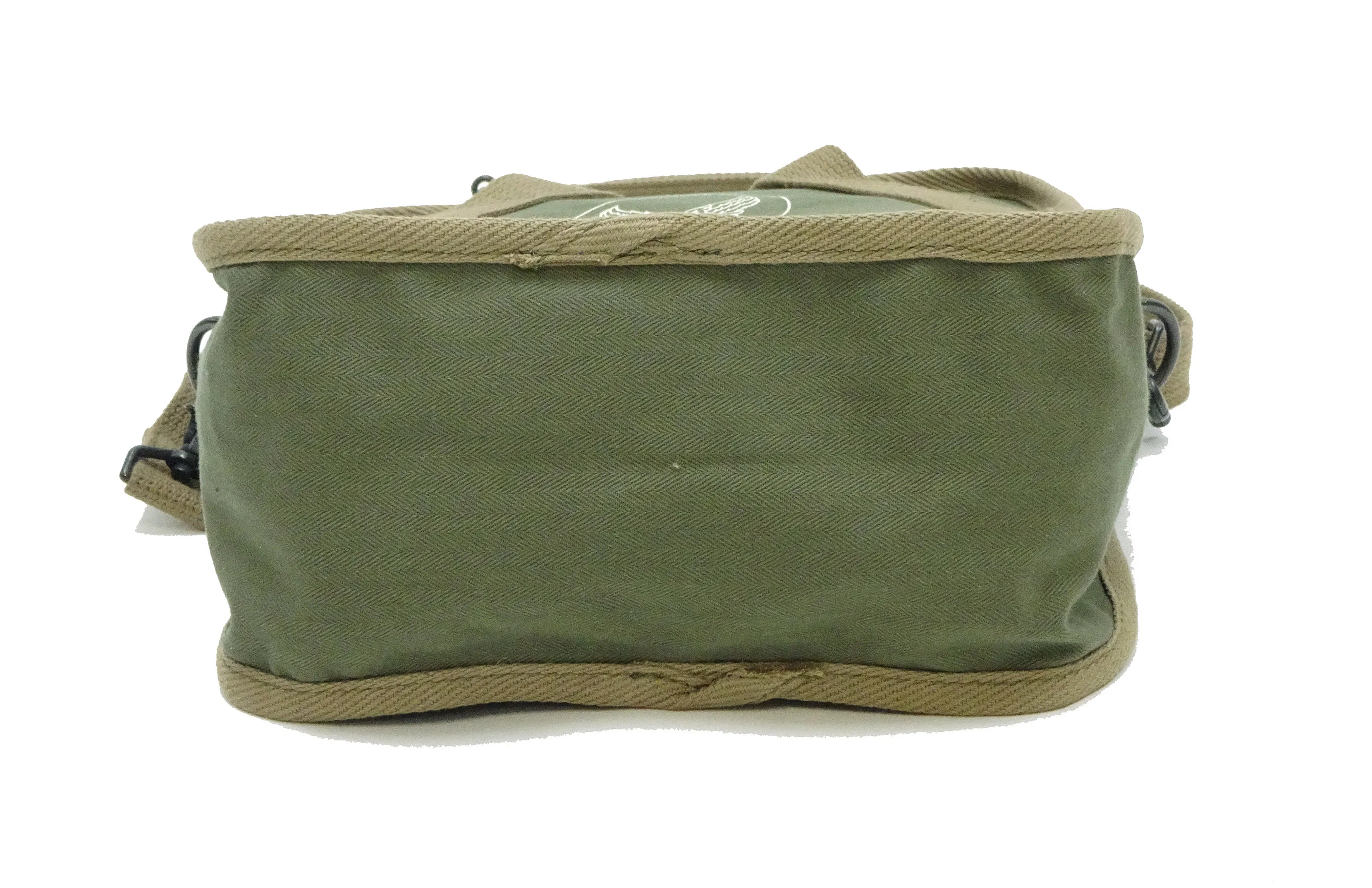 Buzz Rickson Bag Men's Casual Small Shoulder Bag - Reproduction of WWII Army Air Force Pilot Gear BR02833 Olive