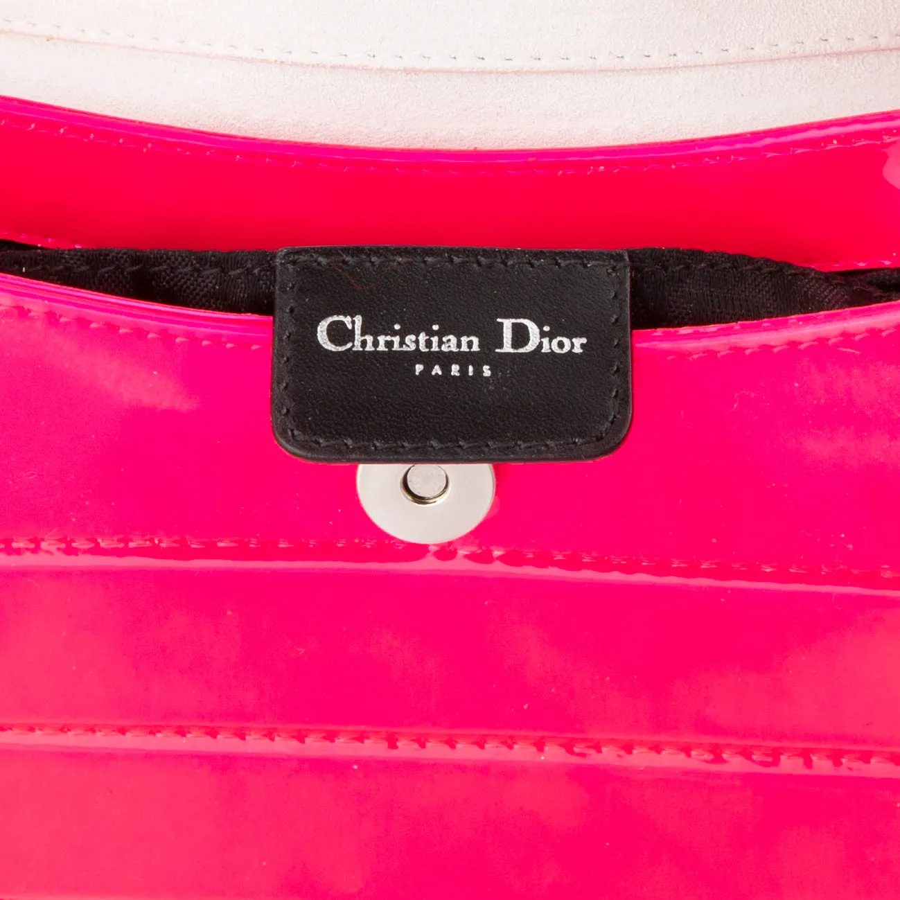 Christian Dior Spring 2003 Runway Neon Clutch Bag