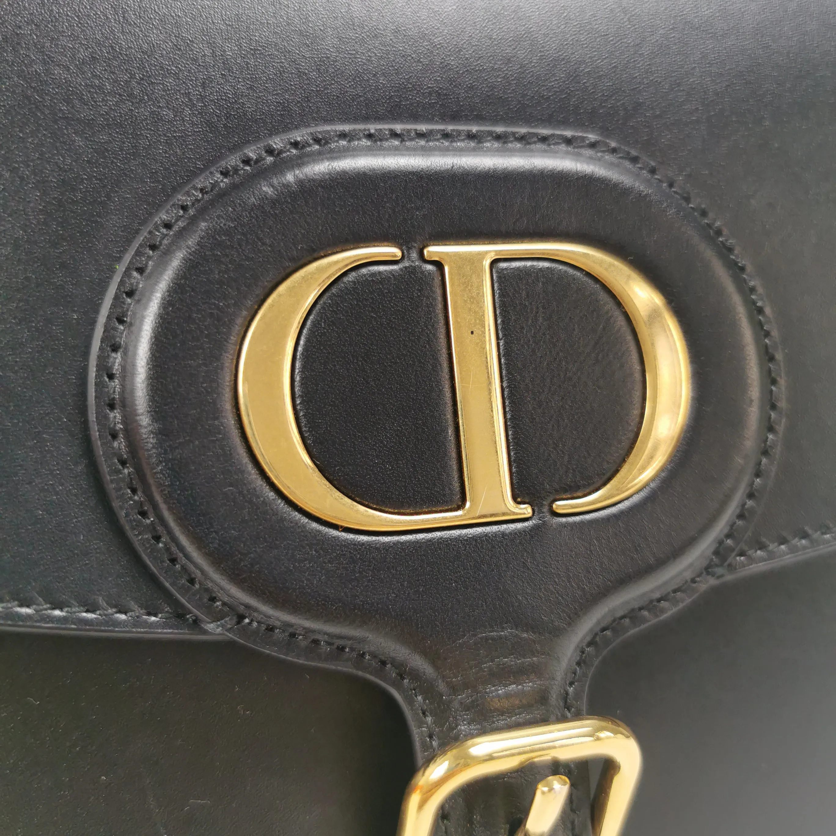 Dior Bobby Bag Large Black Box Calfskin