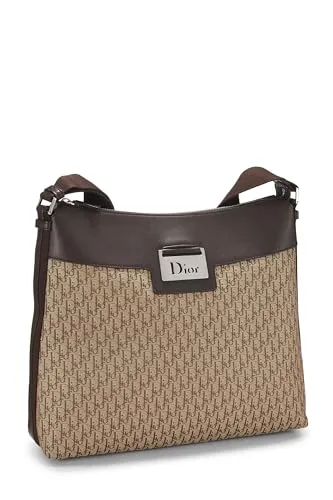 Dior,  Brown Trotter Street Chic Shoulder Bag, Brown