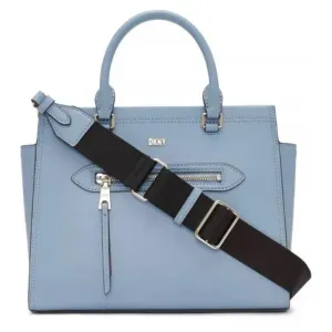 DKNY Chelsea Web Strap Shoulder Satchel Blue