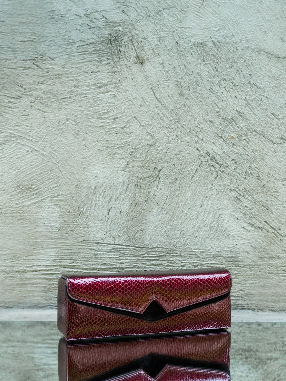 Elongated Mini Box Clutch