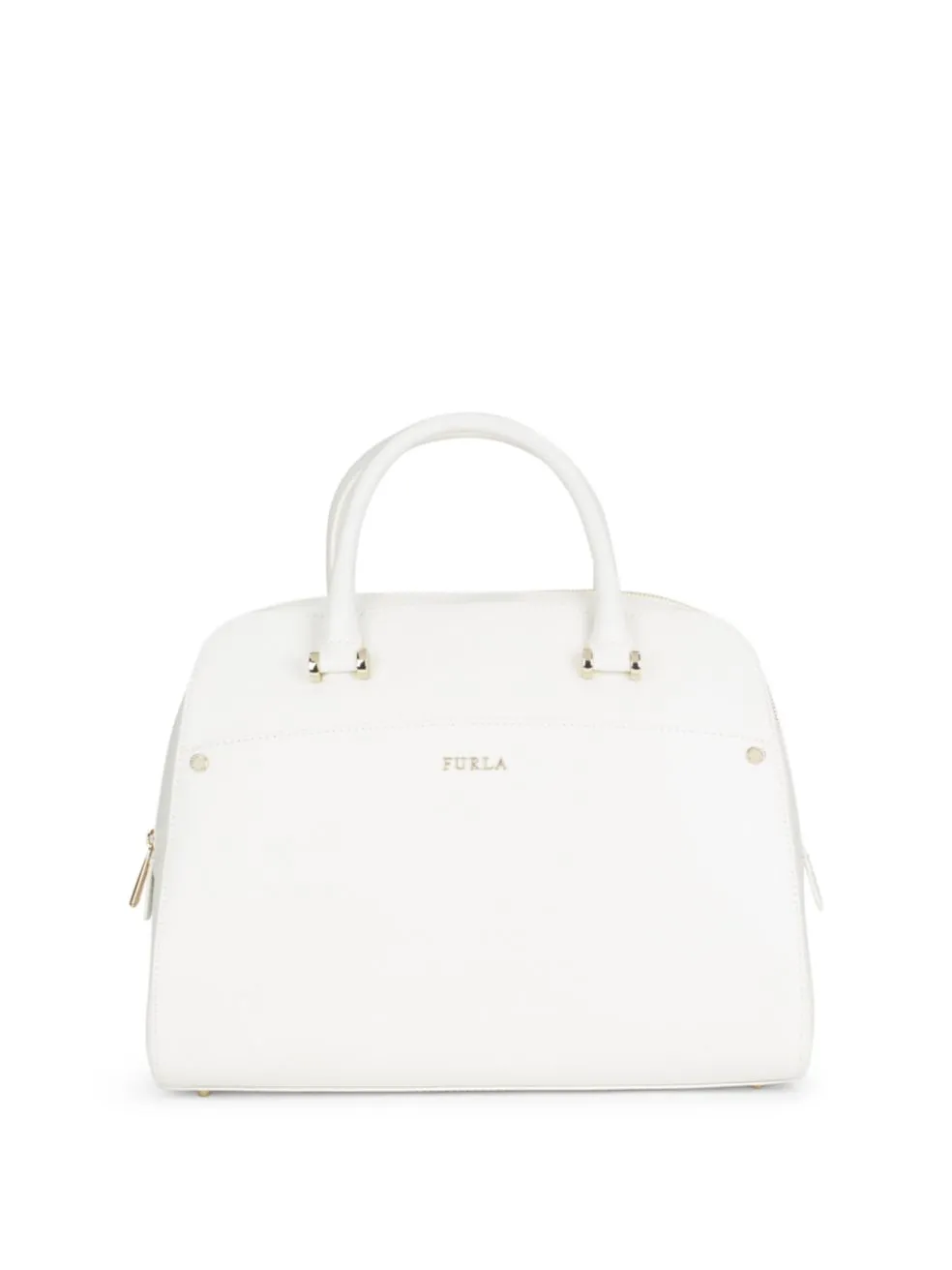 Furla Margo Elena Textured Leather Satchel