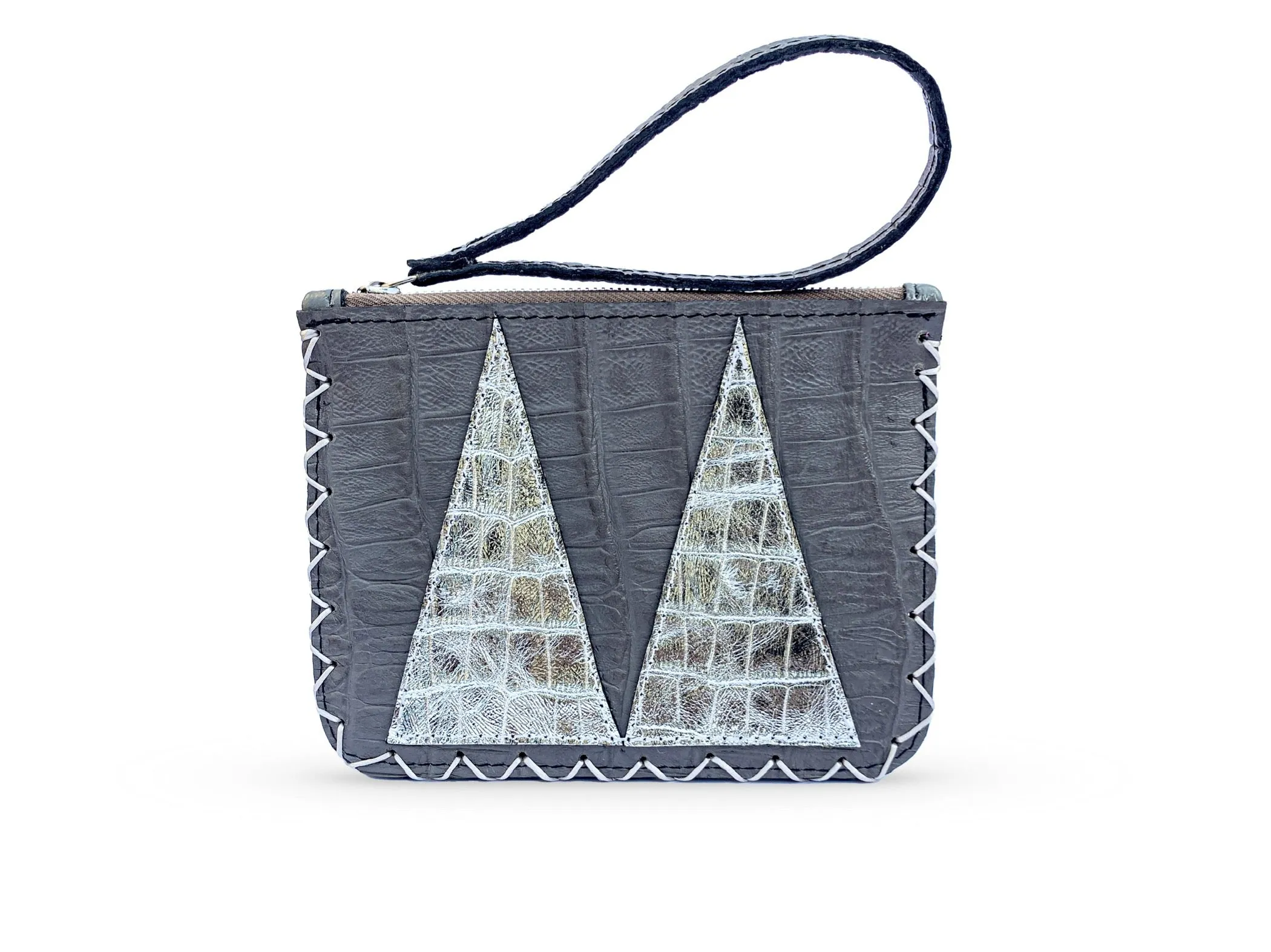 GREY VIVIAN FLAT POUCH