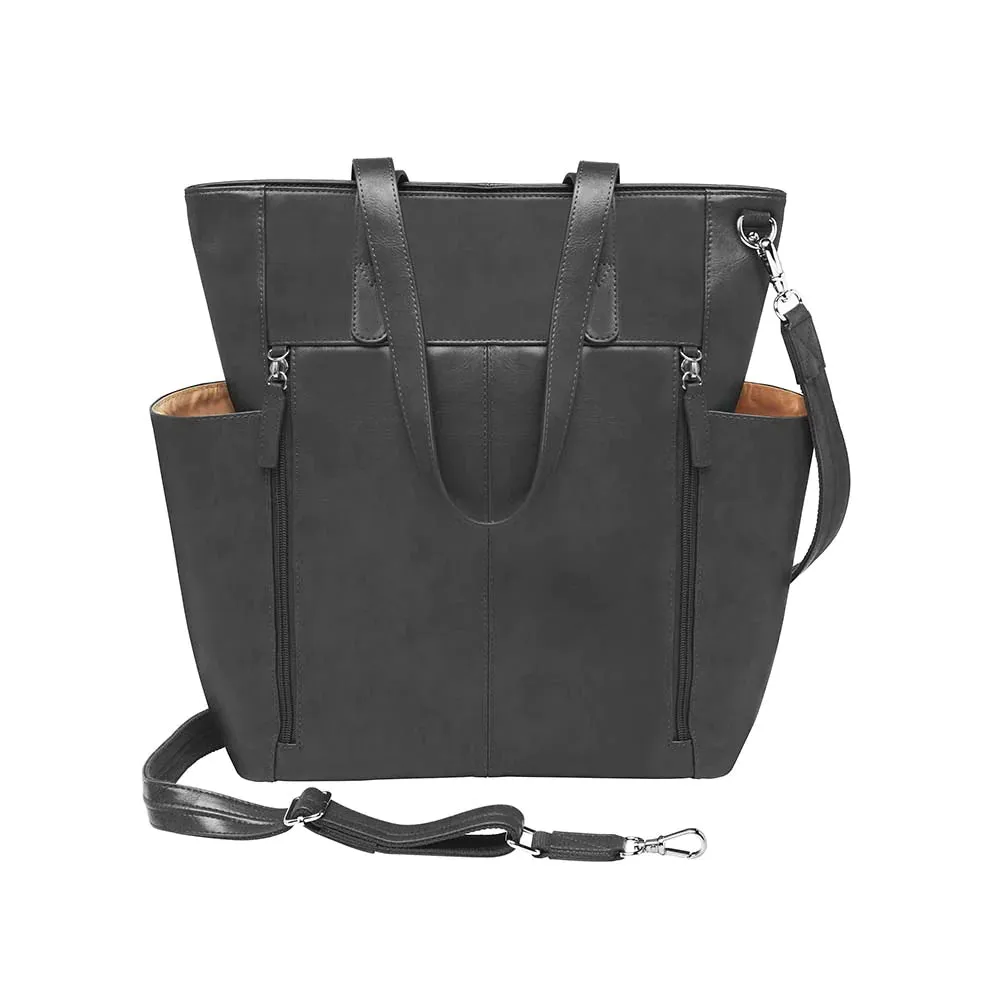 GTM Original Oversized RFID Lined Concealed Carry Tote/Diaper Bag