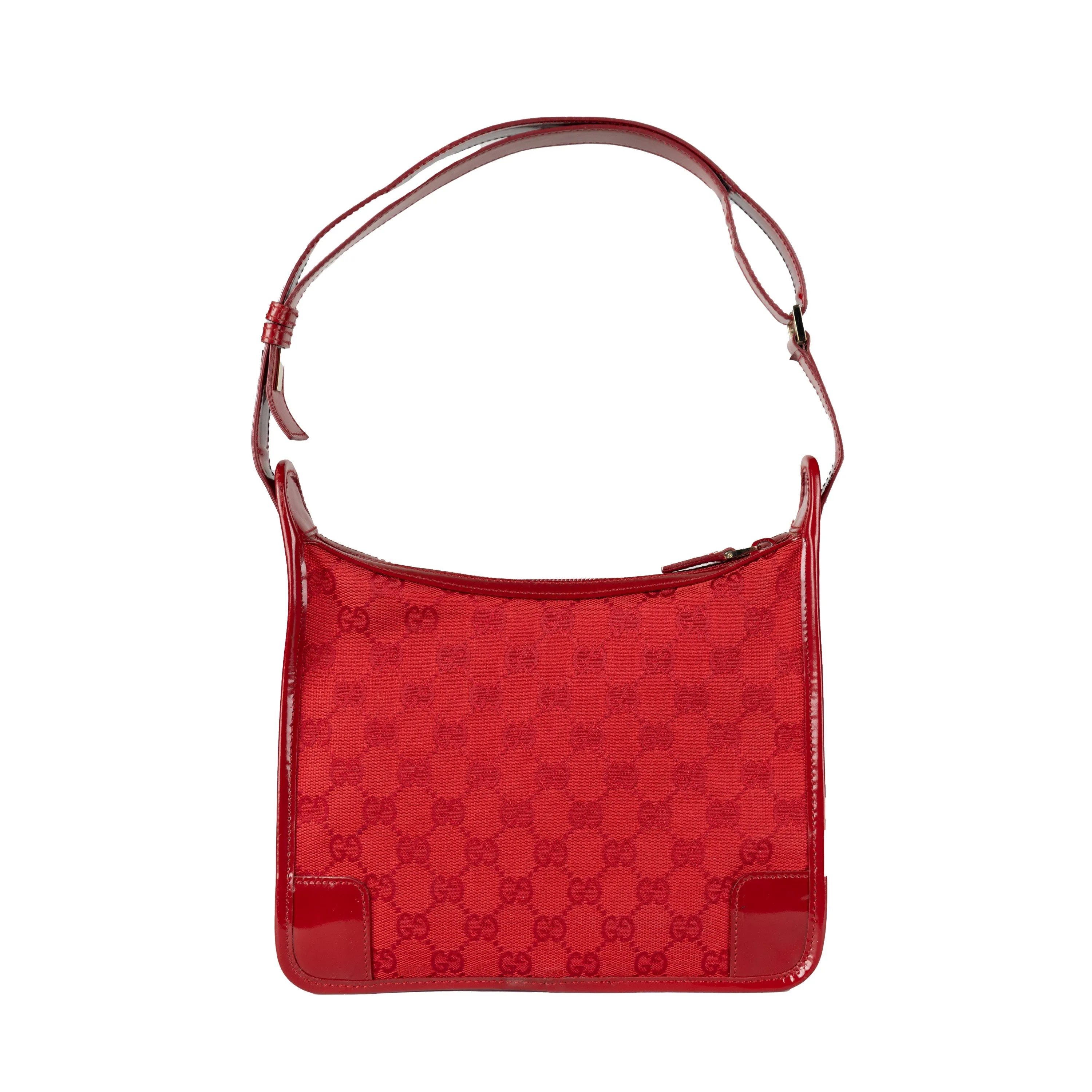 Gucci GG Canvas Shoulder Bag - '10s