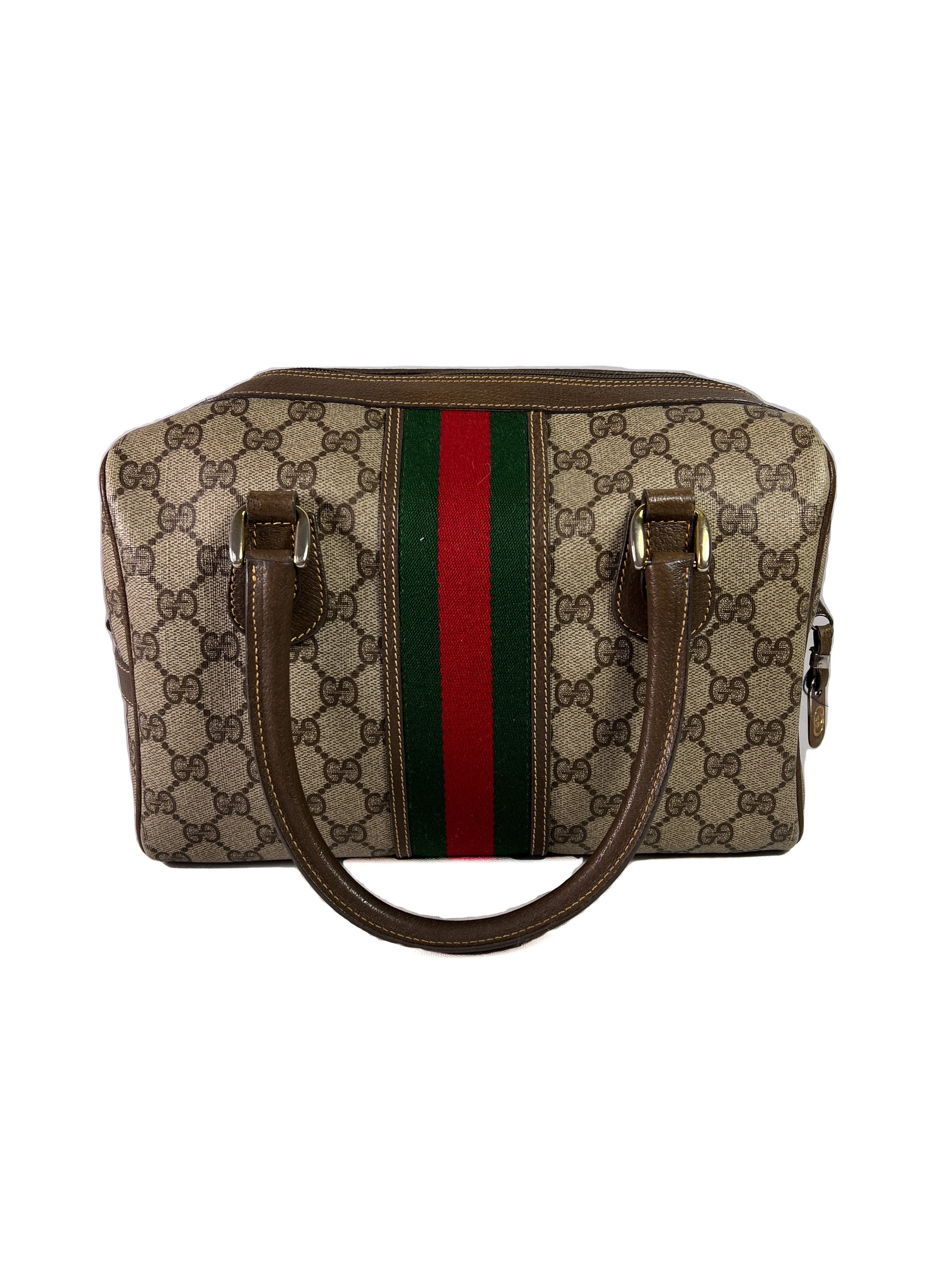 Gucci vintage G satchel