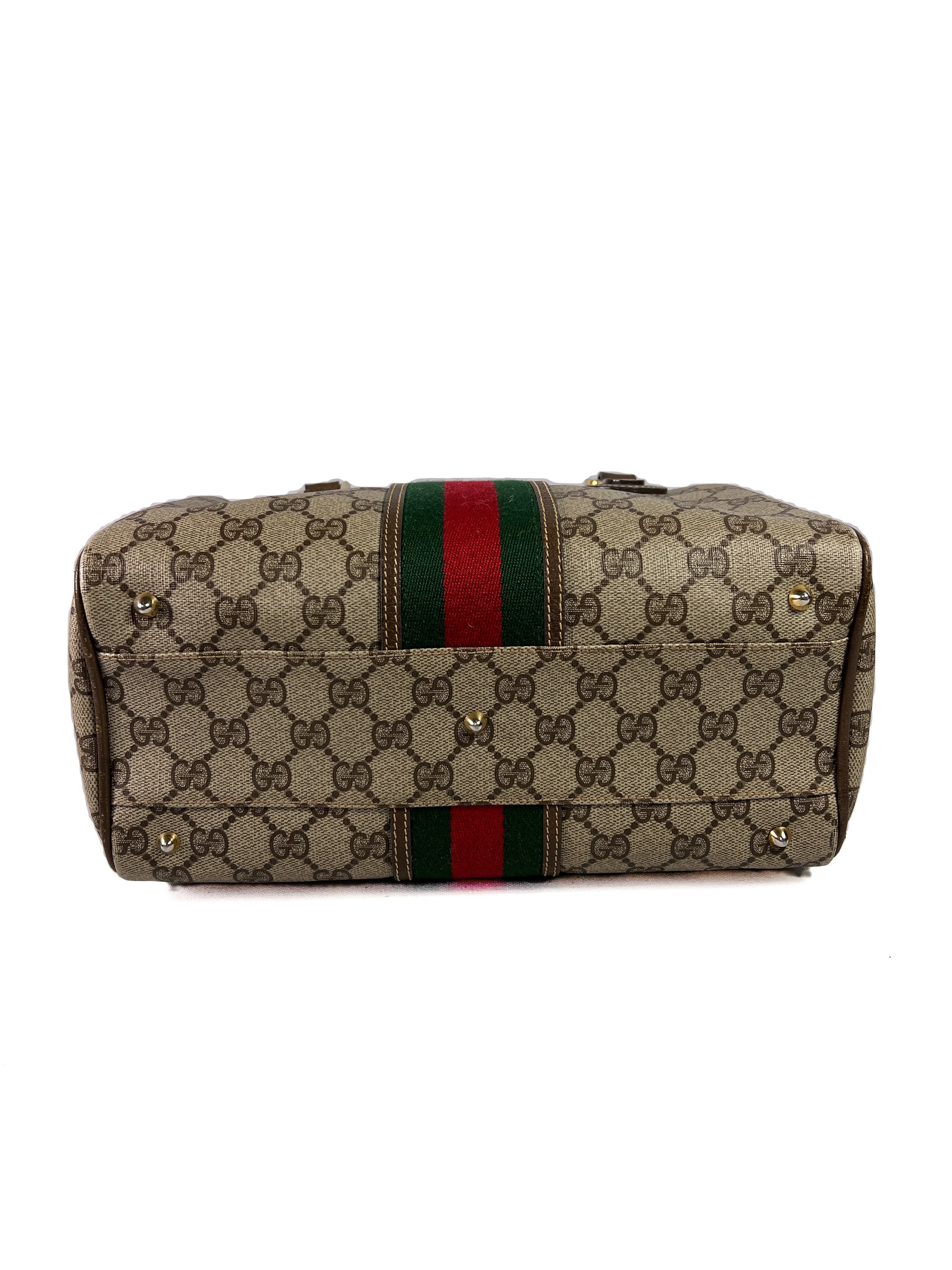 Gucci vintage G satchel