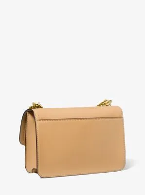 Heather Large Leather Shoulder Bag