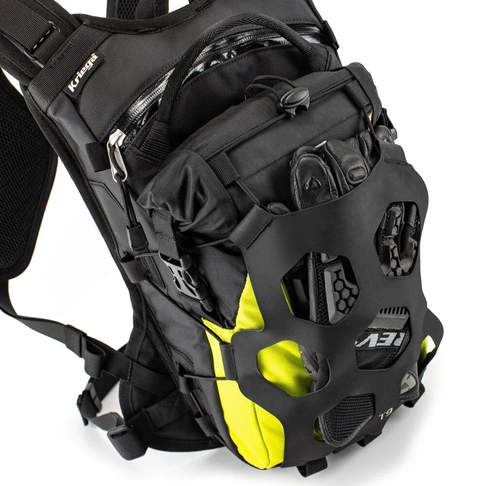 Kriega Trail 9 Adventure Backpack - Lime