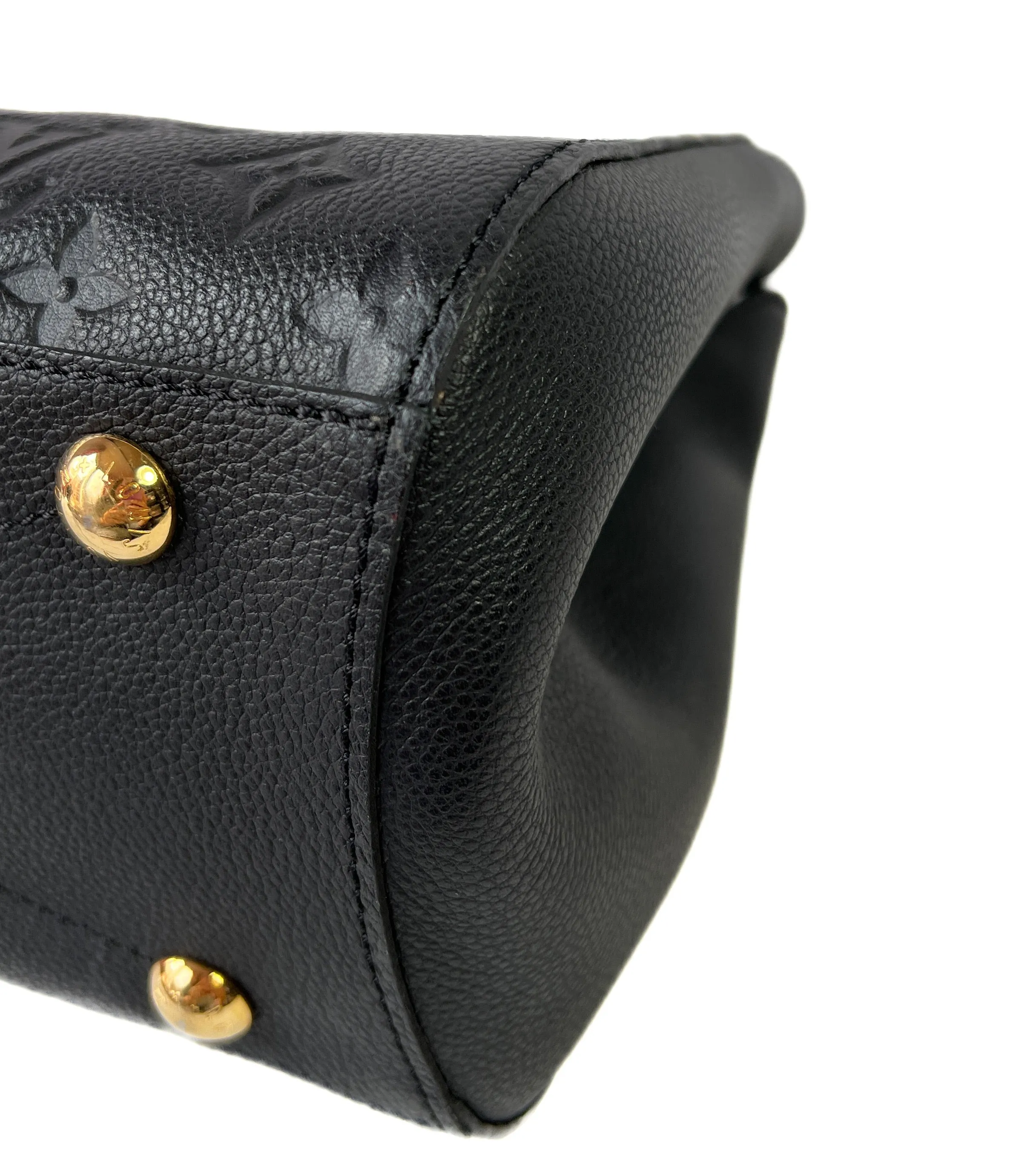 Louis Vuitton black empreinte Montaigne 2014