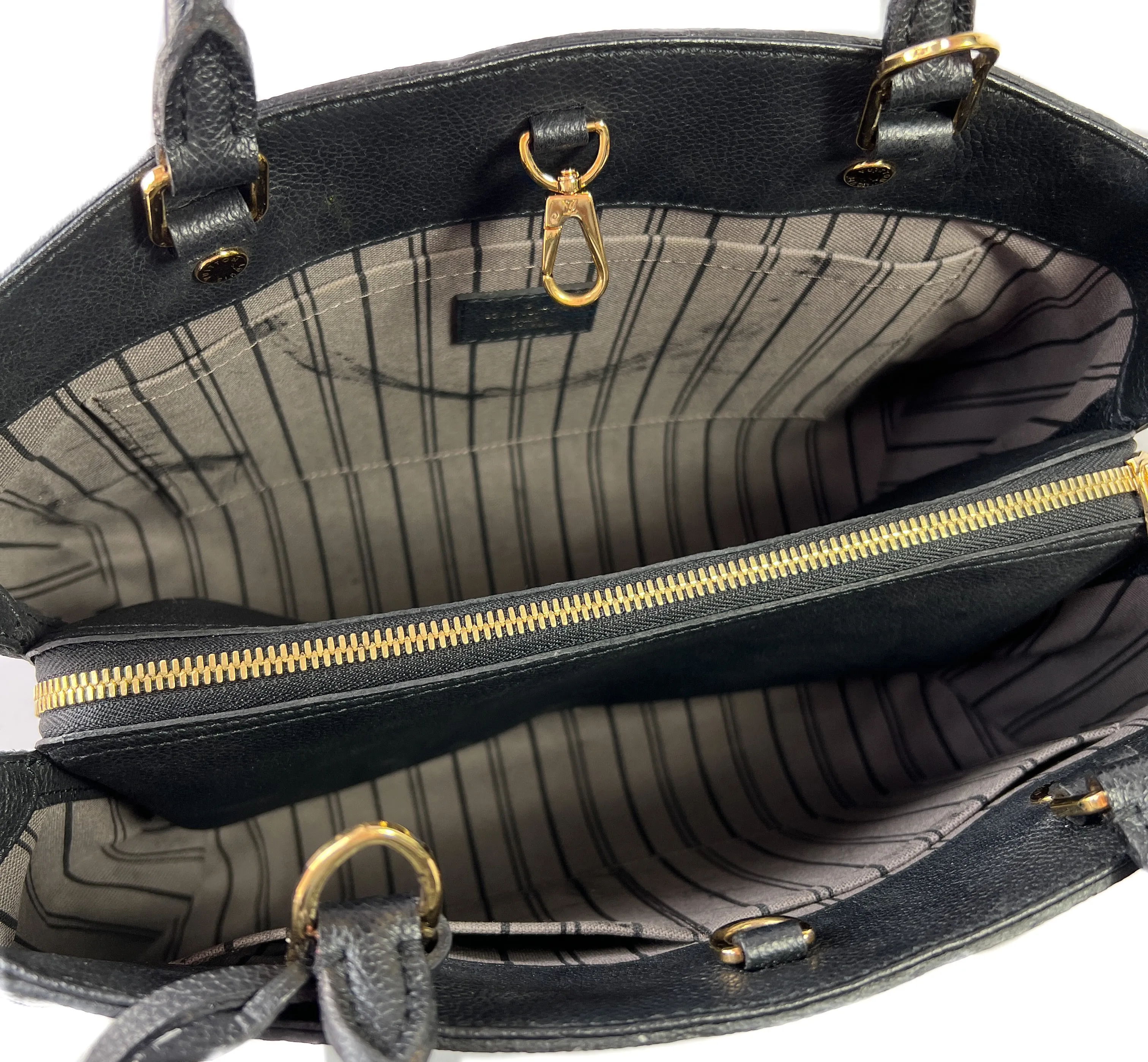 Louis Vuitton black empreinte Montaigne 2014