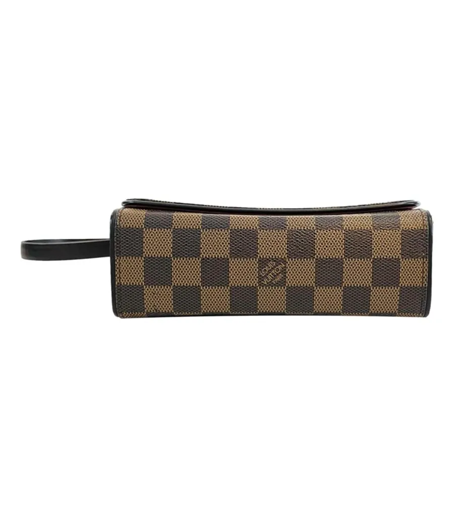 Louis Vuitton  Damier Ebene Coated Canvas Tribeca Bag