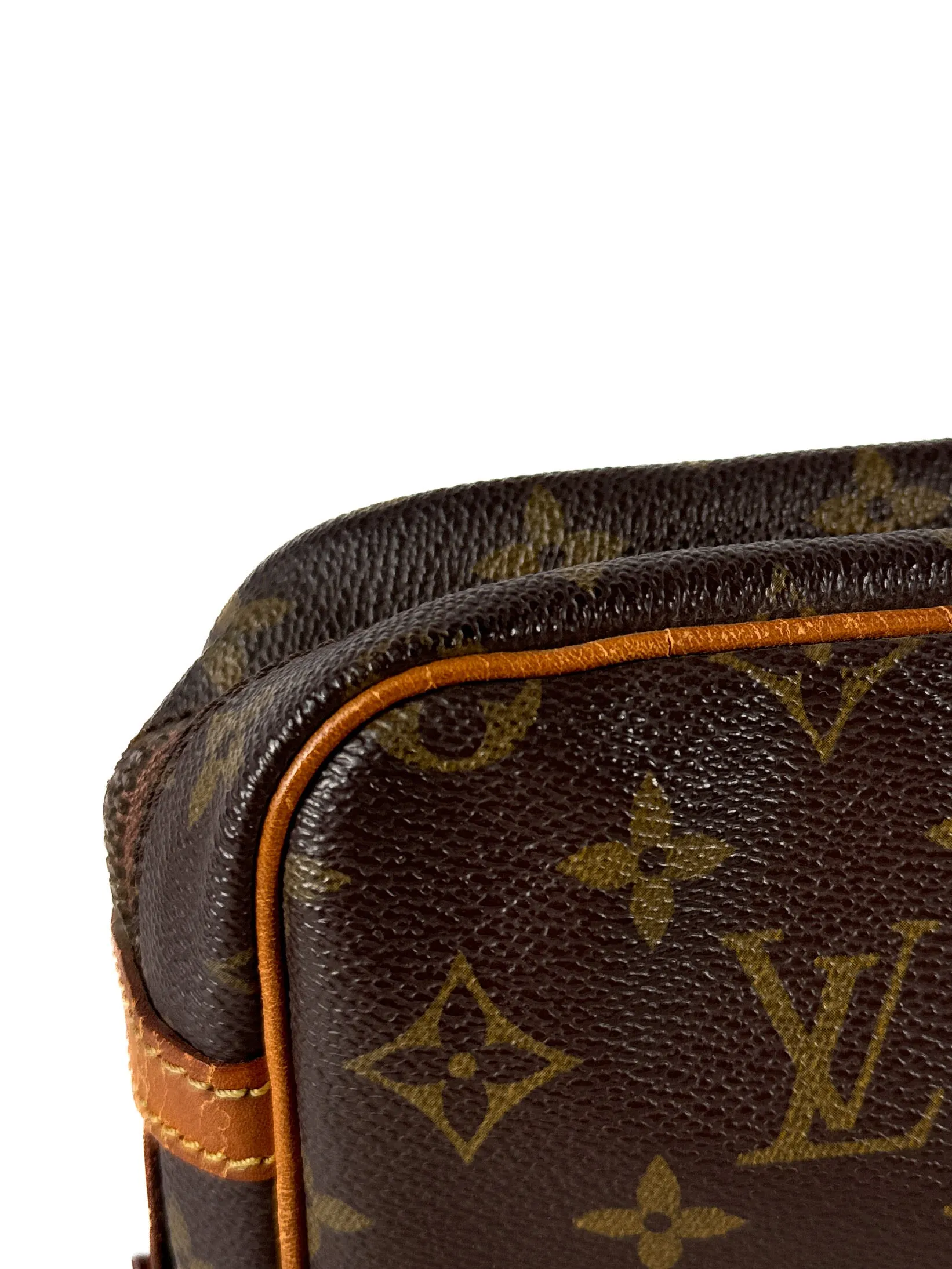 Louis Vuitton monogram vintage compiegne 28 clutch *pre 80s, pre date code*