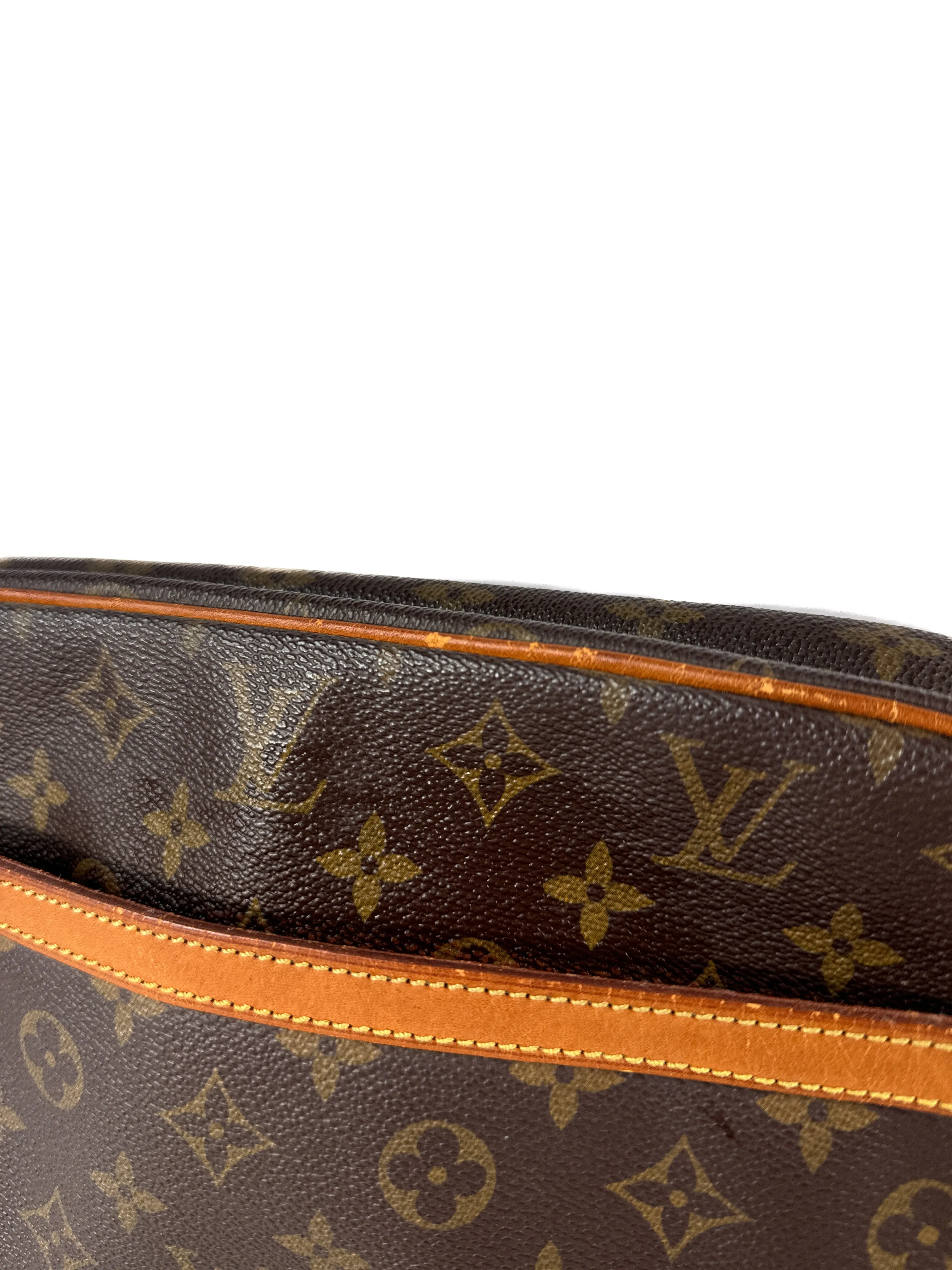 Louis Vuitton monogram vintage compiegne 28 clutch *pre 80s, pre date code*