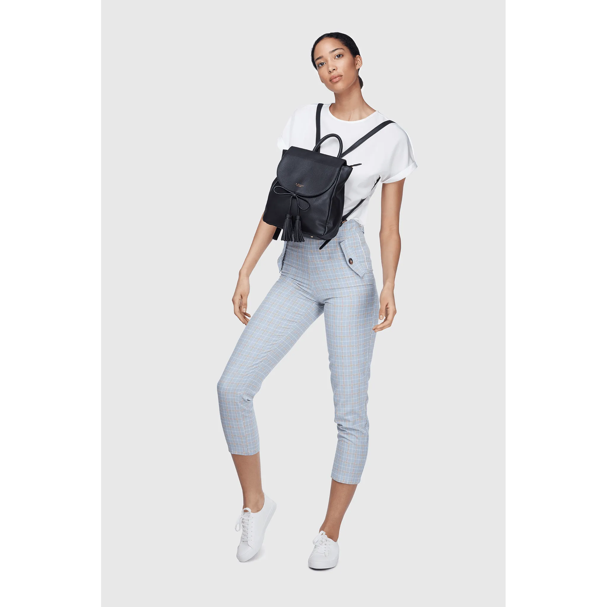 Miley Small Black Vegan Backpack