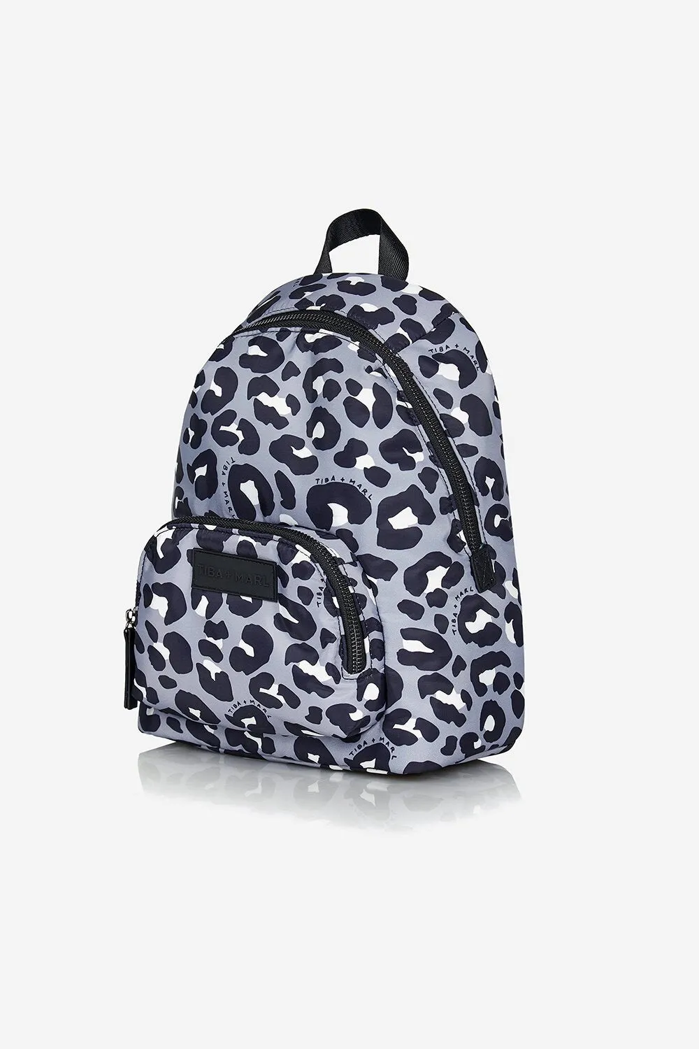 Mini Elwood Kids Backpack Mono Leopard