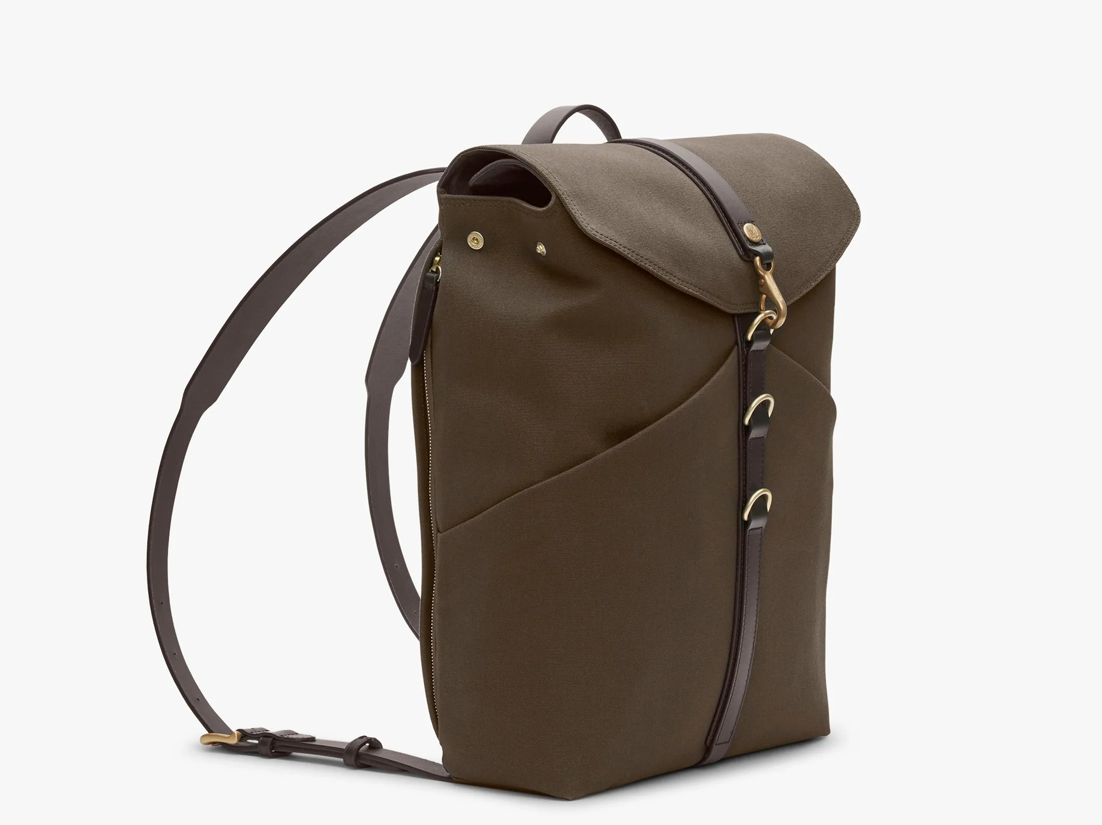 M/S Rucksack – Army/Dark Brown