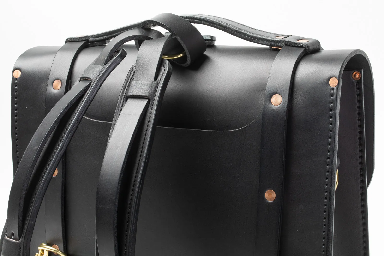 Porter Satchel // Black