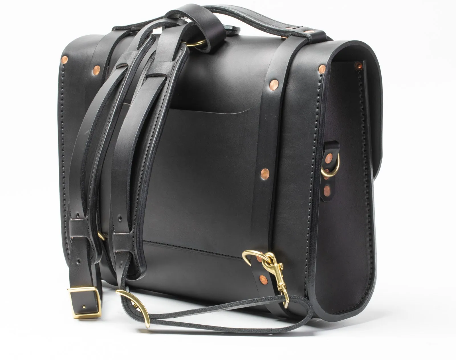 Porter Satchel // Black