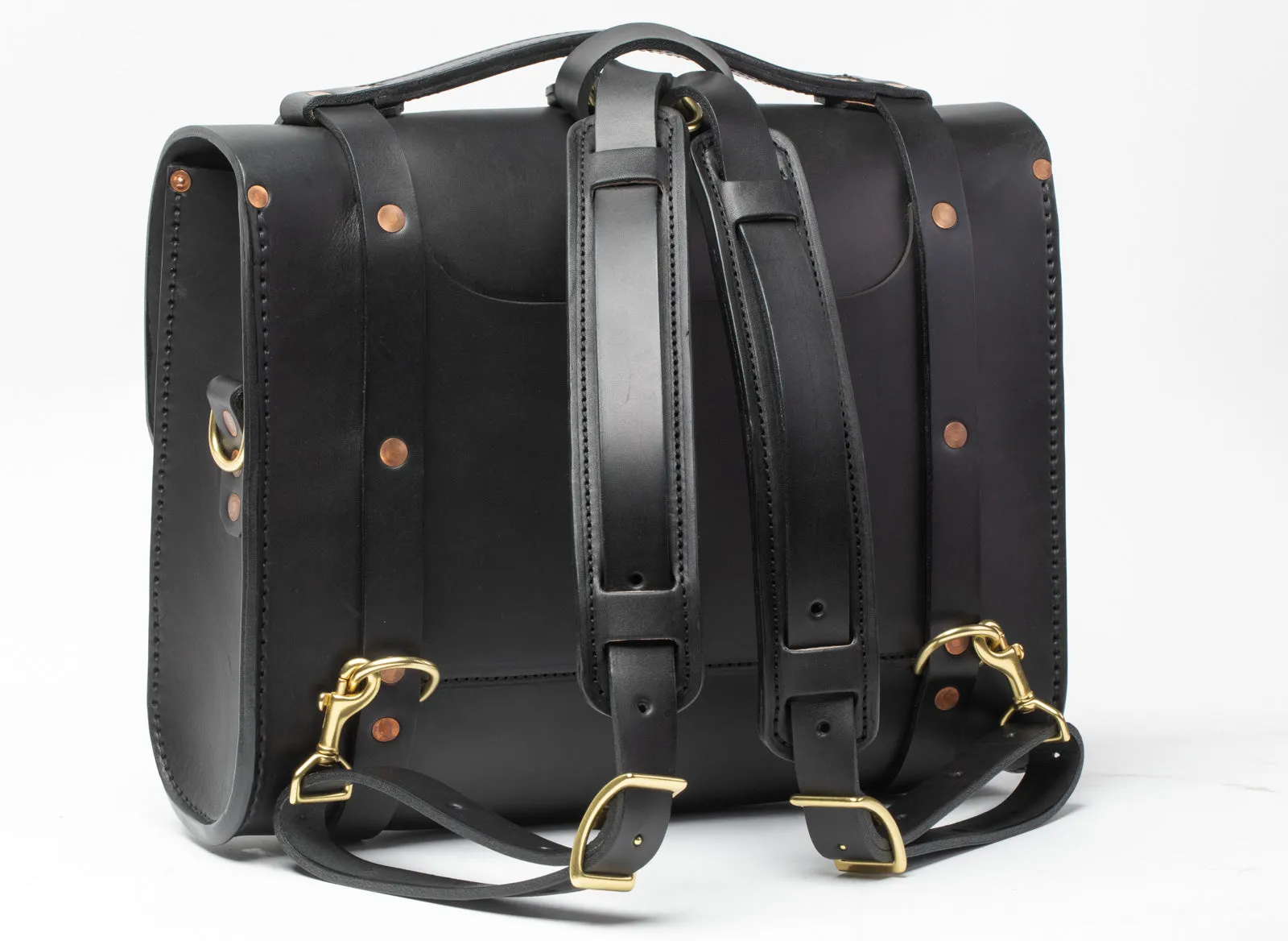 Porter Satchel // Black