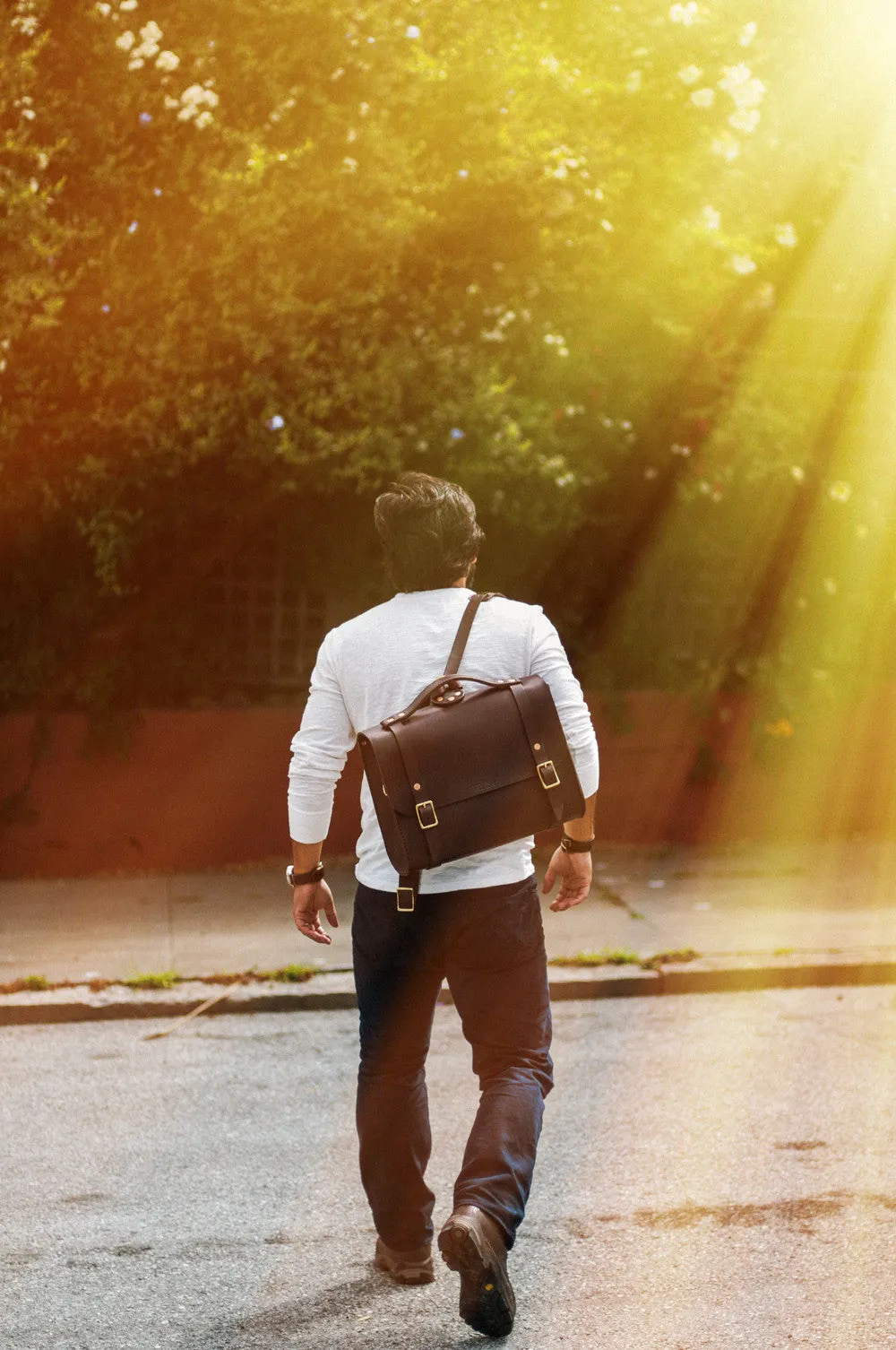 Porter Satchel // Black