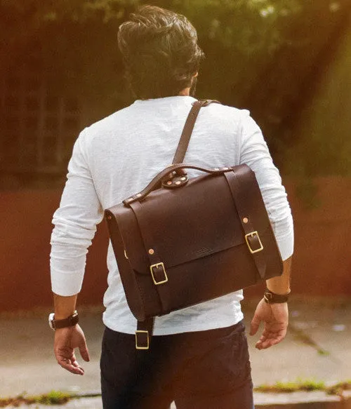 Porter Satchel // Black