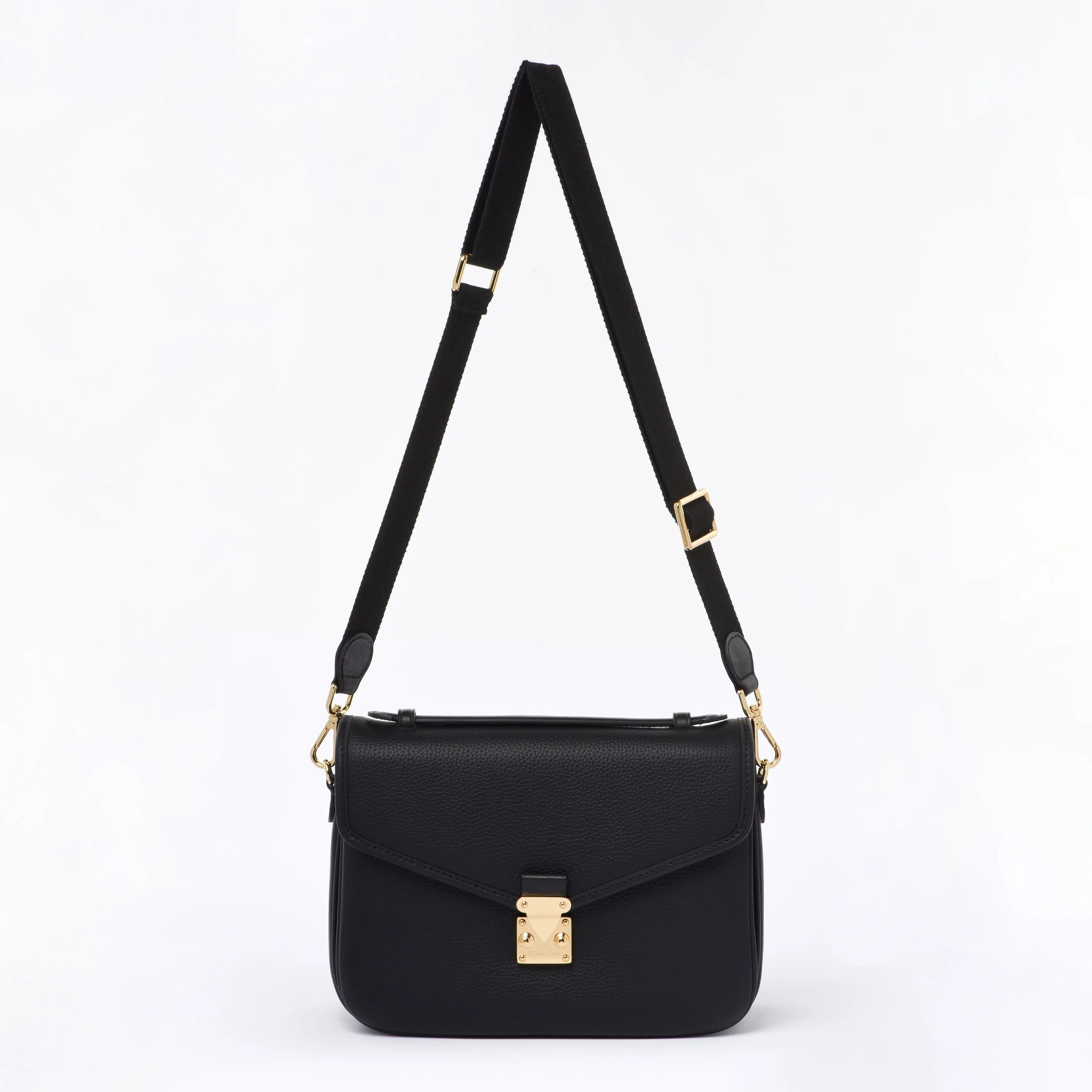 PRE ORDER Black - "Paris15" Satchel Crossbody bag (New Version)