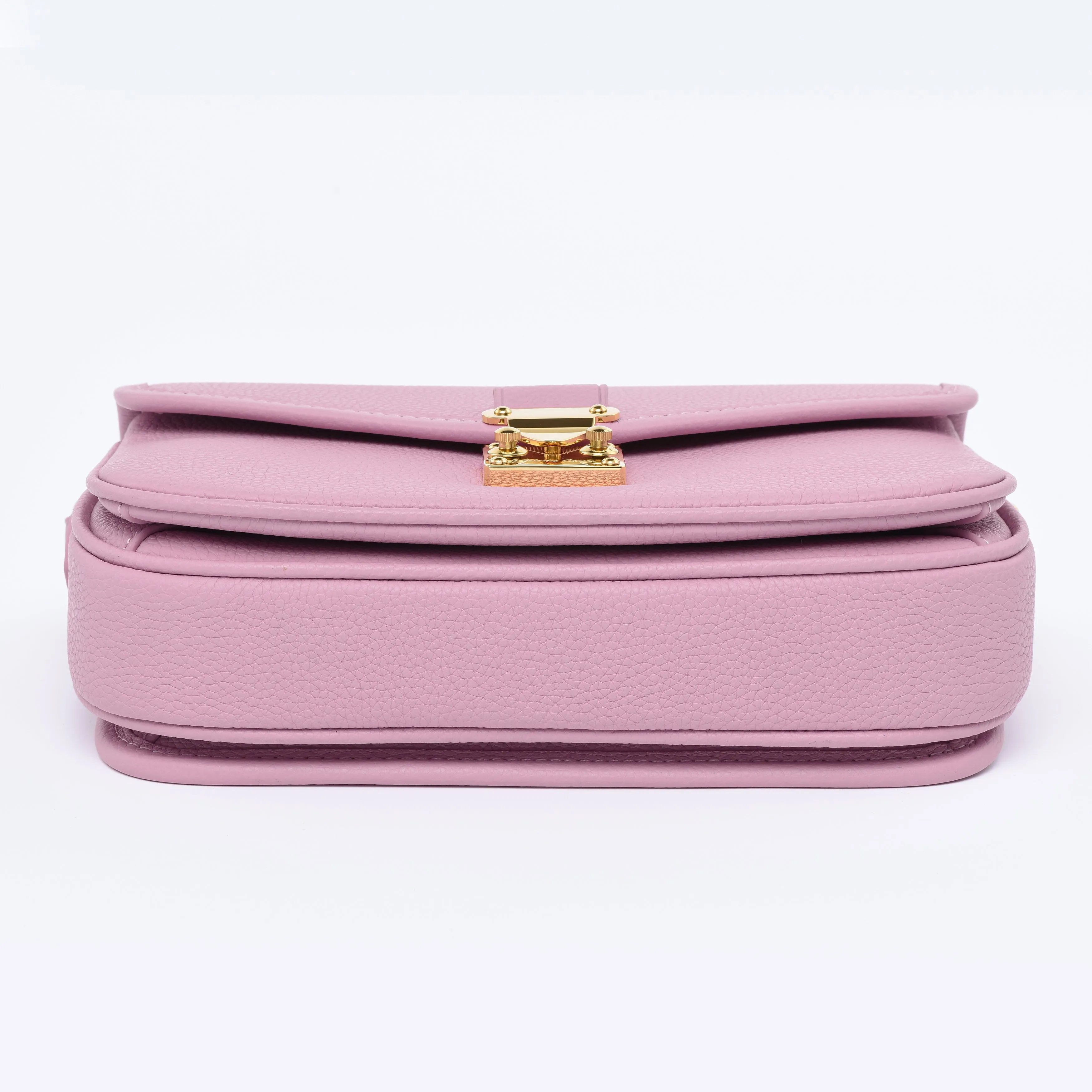 PRE ORDER - Dusty Pink - "Le Petit Paris15" Crossbody bag - Gold Hardware