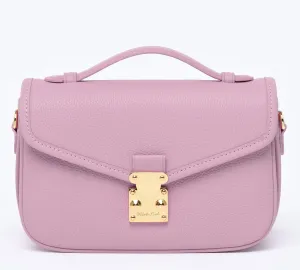 PRE ORDER - Dusty Pink - "Le Petit Paris15" Crossbody bag - Gold Hardware