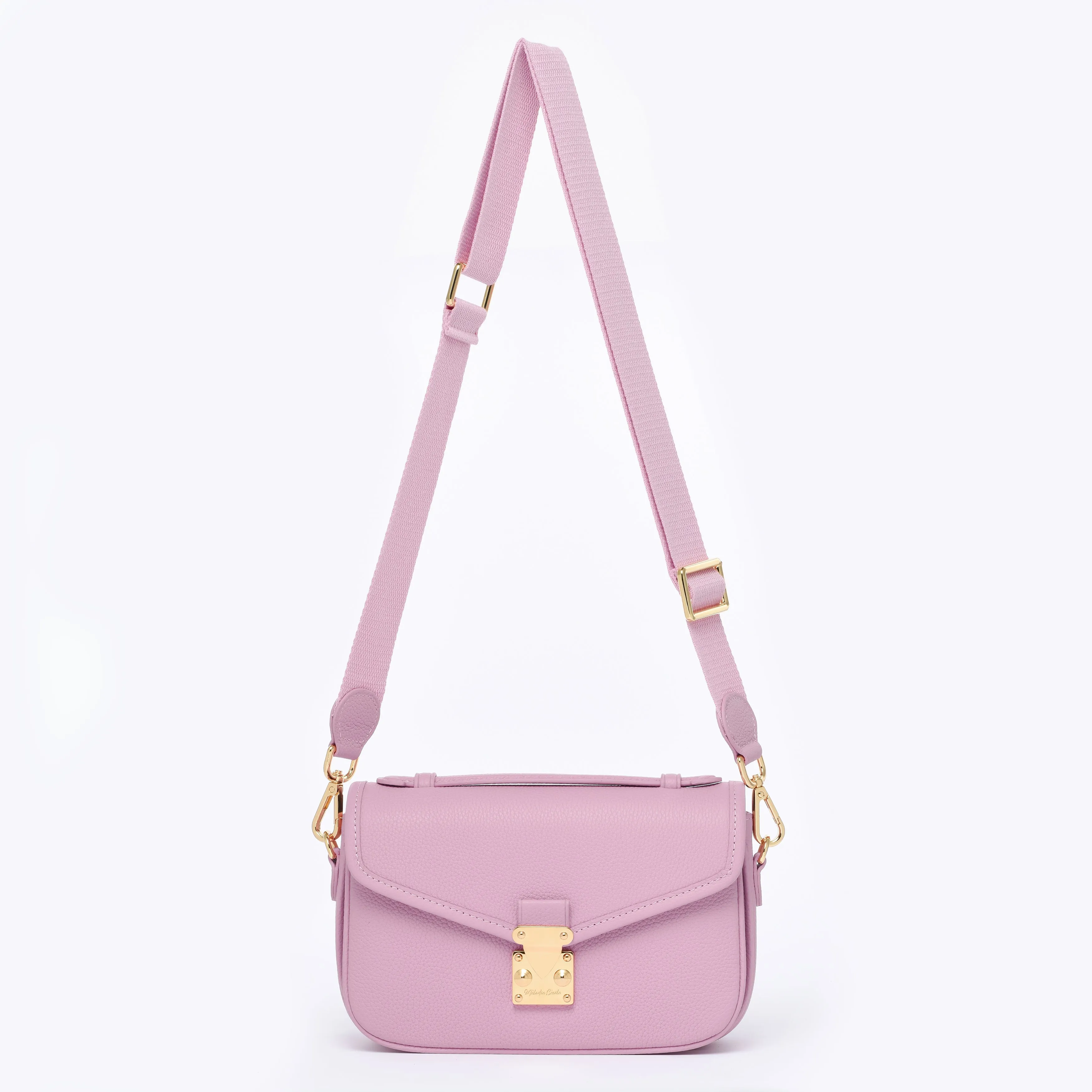 PRE ORDER - Dusty Pink - "Le Petit Paris15" Crossbody bag - Gold Hardware