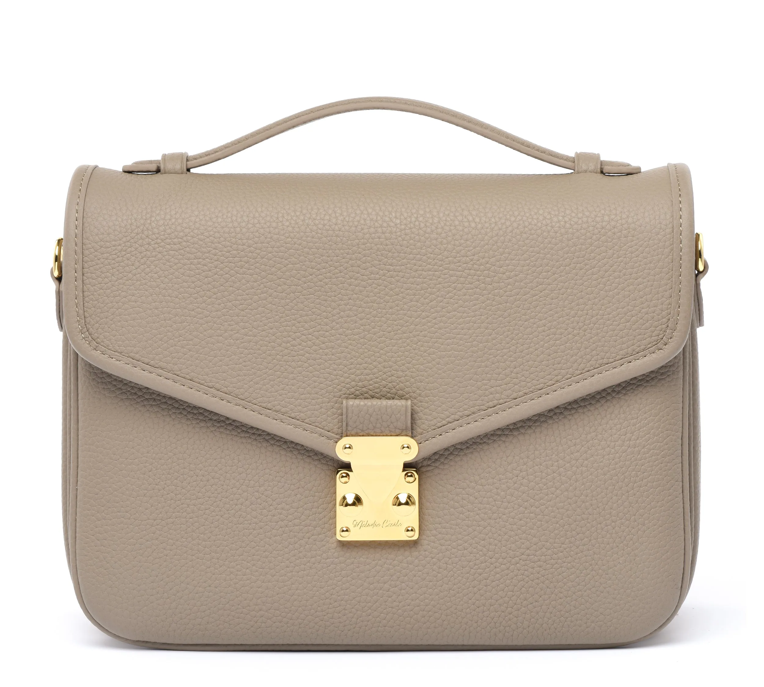 PRE ORDER - TAUPE - "Paris 15" Satchel Crossbody bag - DUYP X AARYN MLC