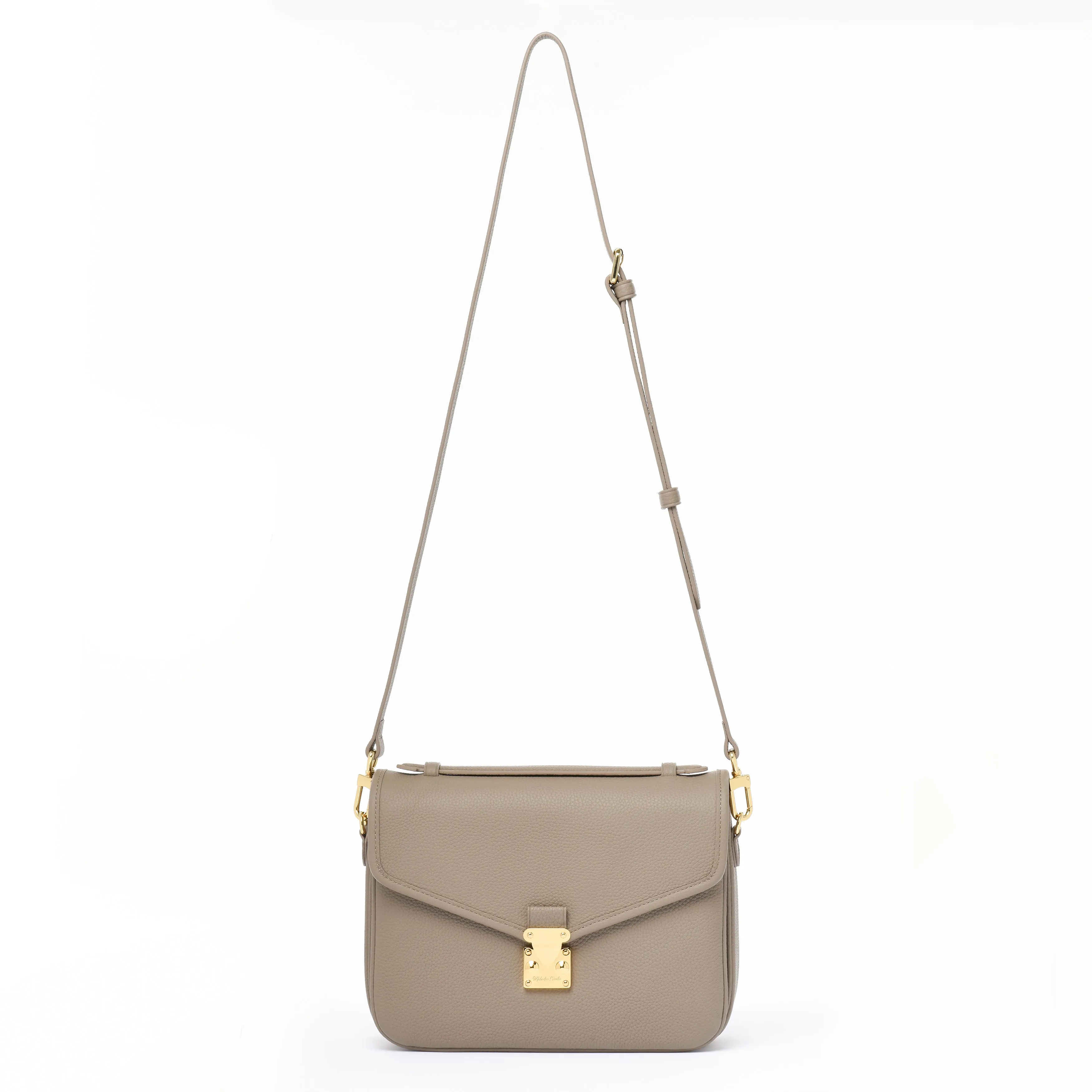 PRE ORDER - TAUPE - "Paris 15" Satchel Crossbody bag - DUYP X AARYN MLC