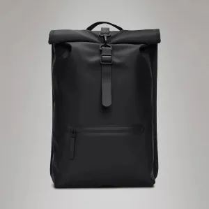 Rains Rolltop Rucksack W3 Black