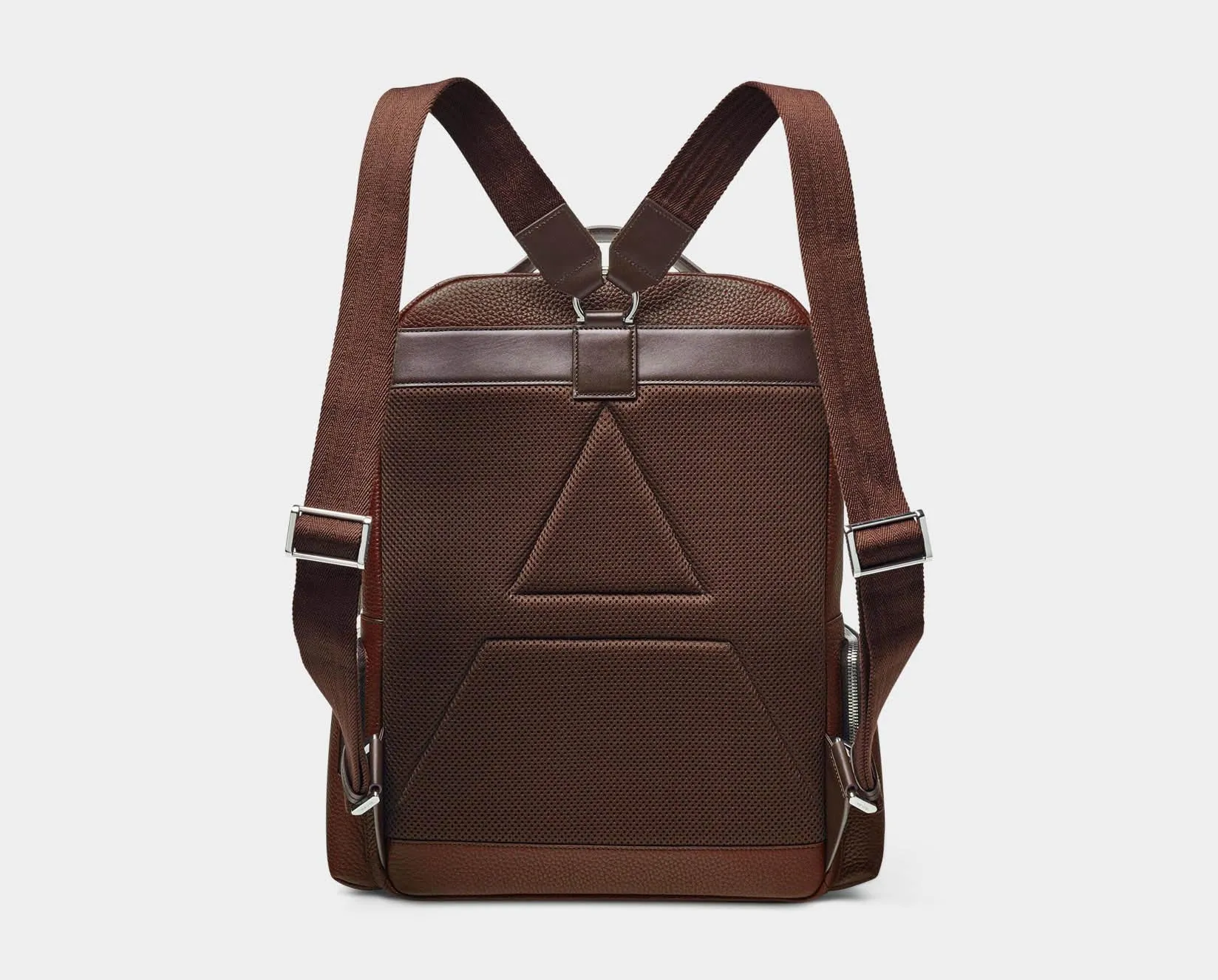 Reporter Zip Backpack - Tobacco Pebble