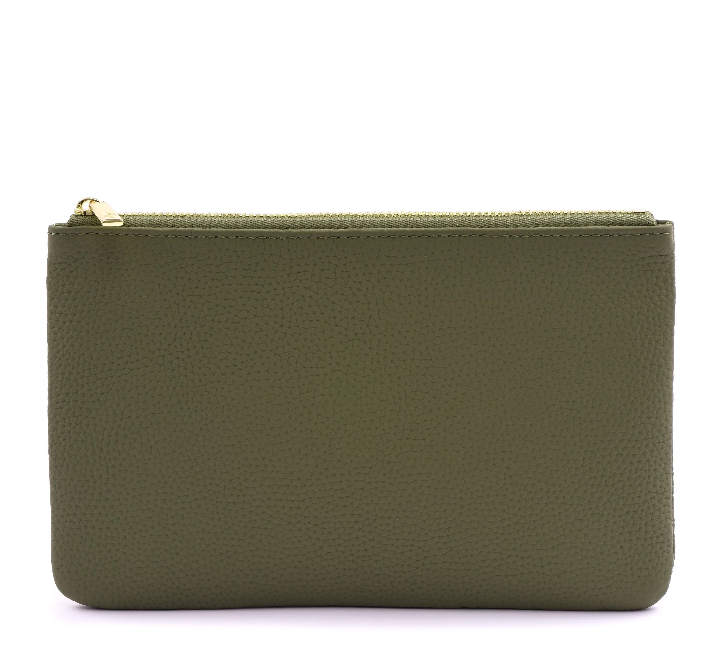 The "M" Case - Togo Leather Zipped Pouch