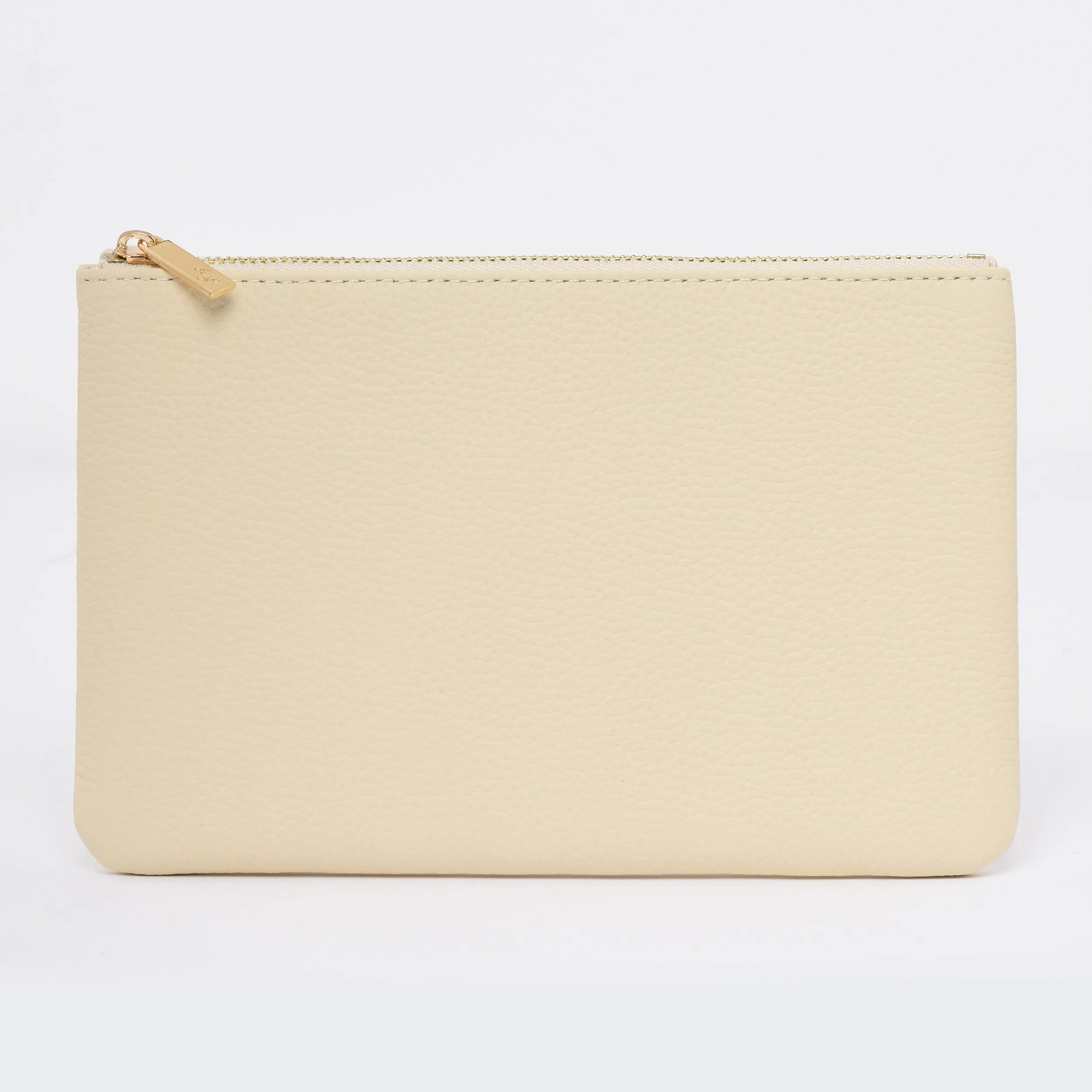 The "M" Case - Togo Leather Zipped Pouch