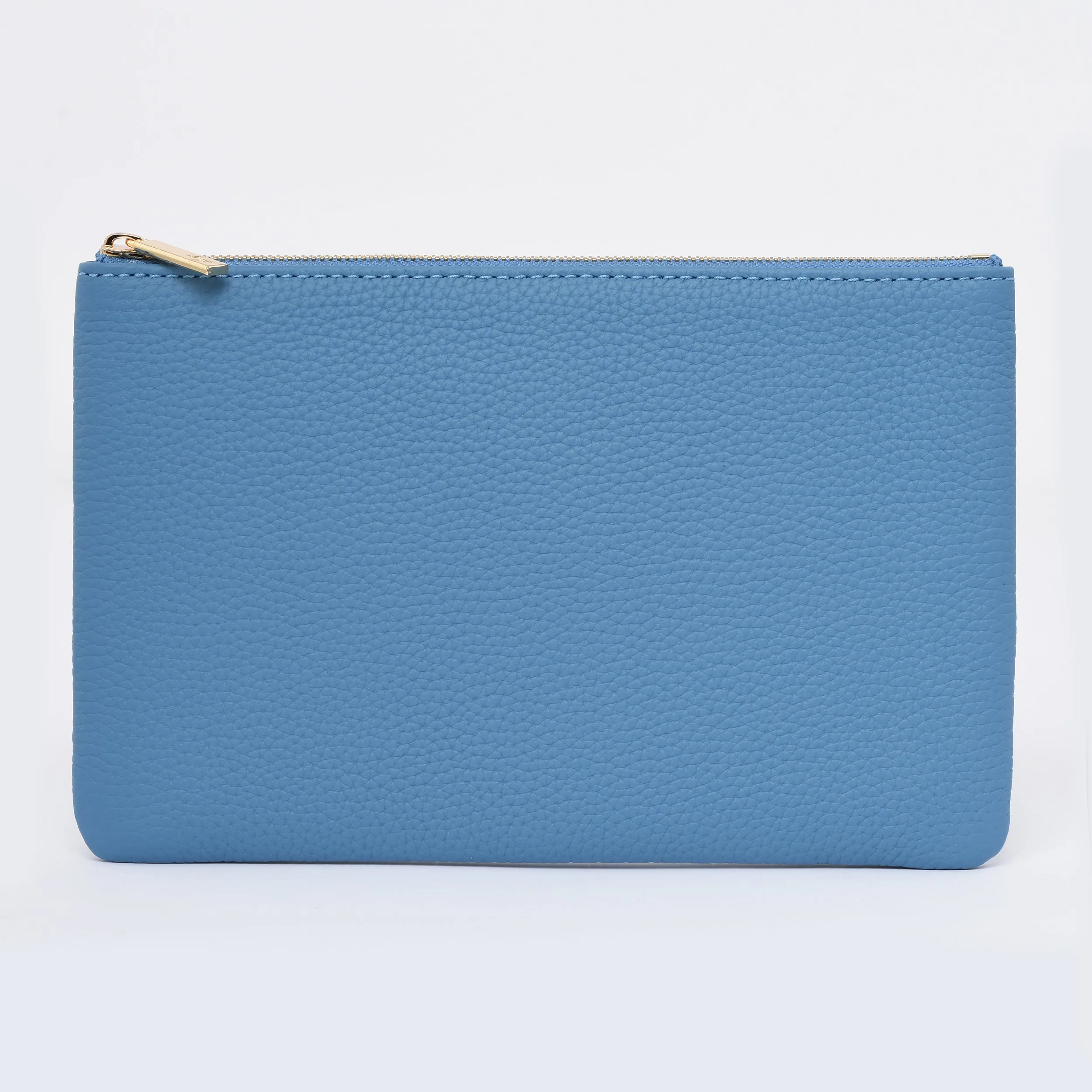 The "M" Case - Togo Leather Zipped Pouch