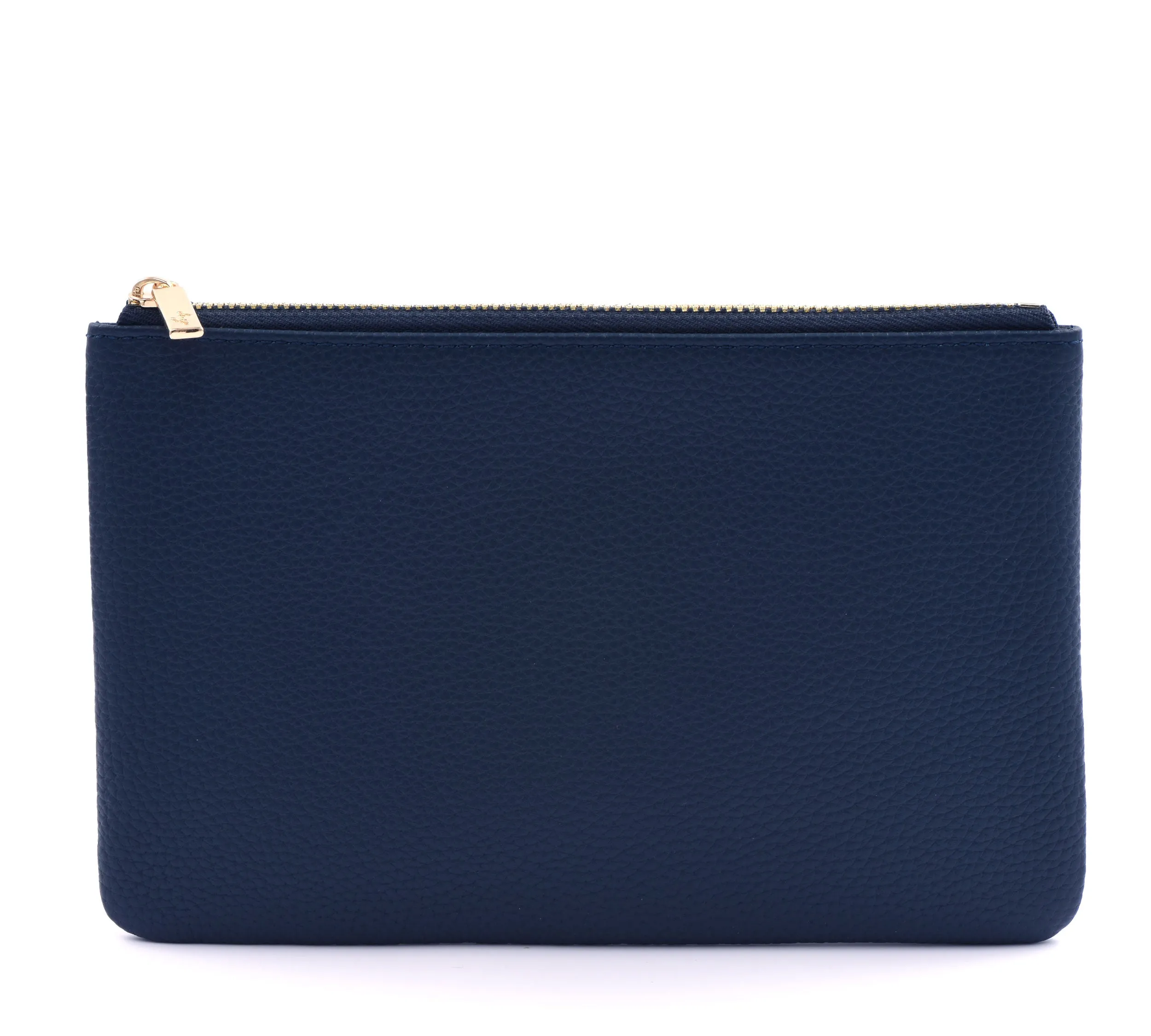 The "M" Case - Togo Leather Zipped Pouch