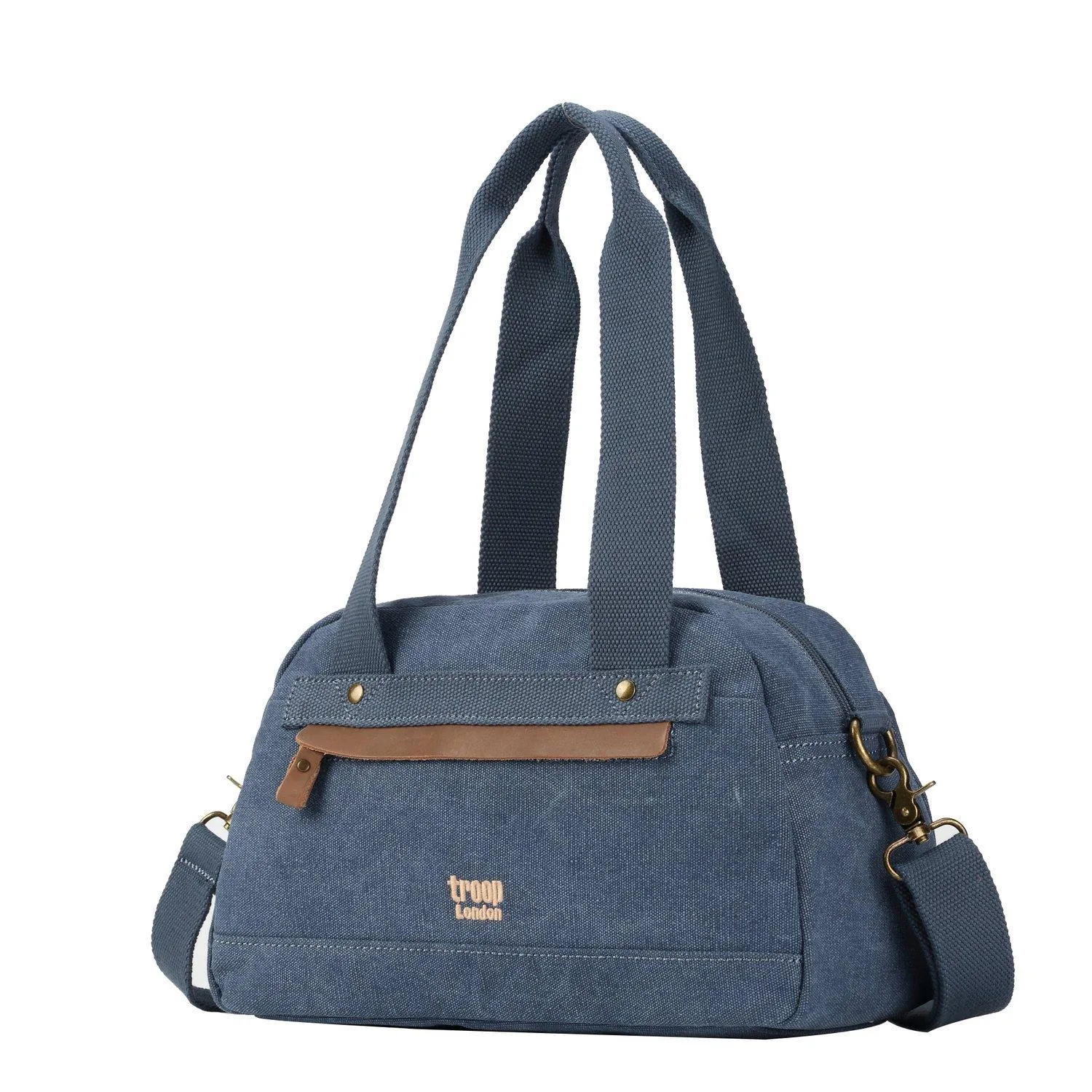 TRP0507 Troop London Classic Canvas Shoulder Bag